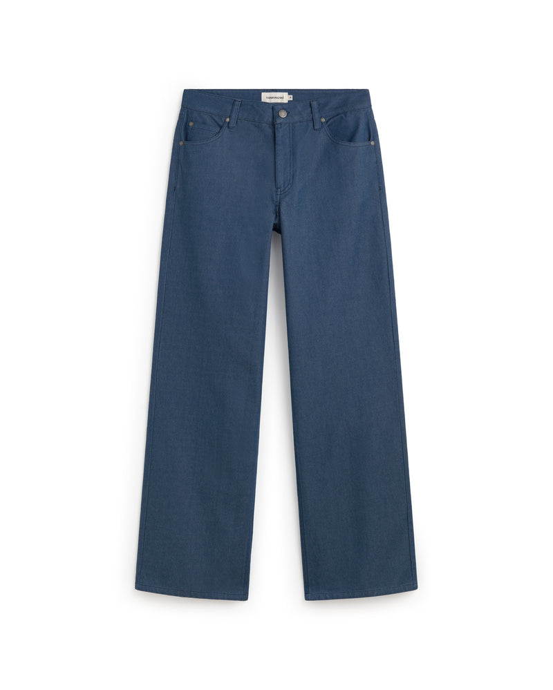 Jeans tiro bajo tinte natural  indigo Kettan sostenible silueta - 1