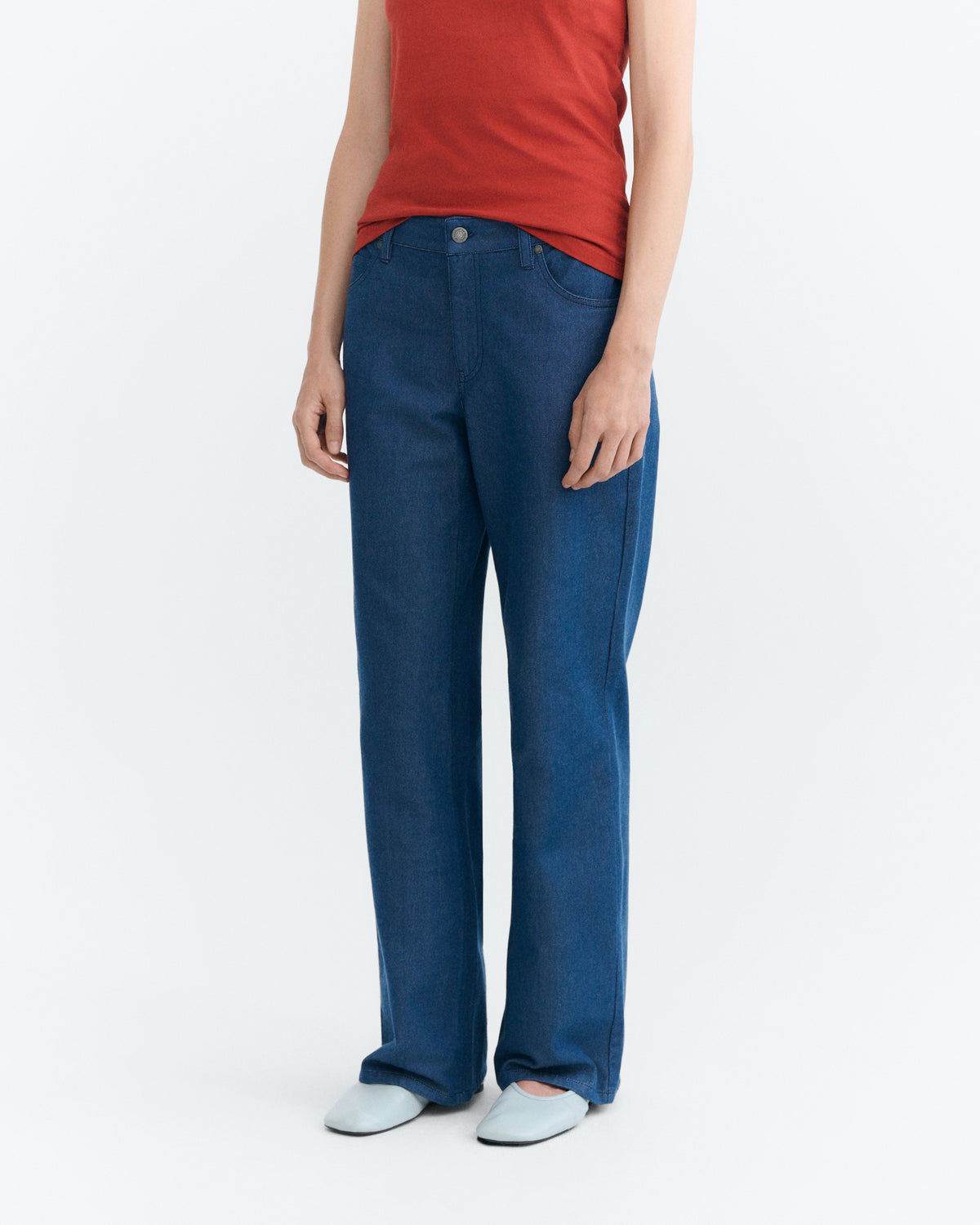 Jeans tiro bajo tinte natural  indigo Kettan sostenible - 1