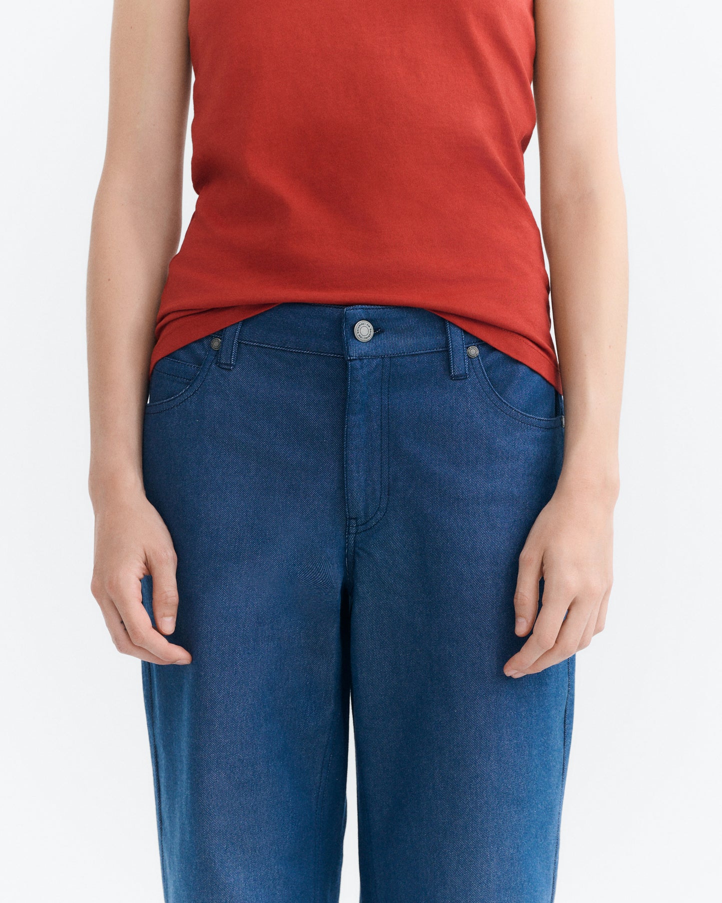 Jeans tiro bajo tinte natural  indigo Kettan sostenible - 2