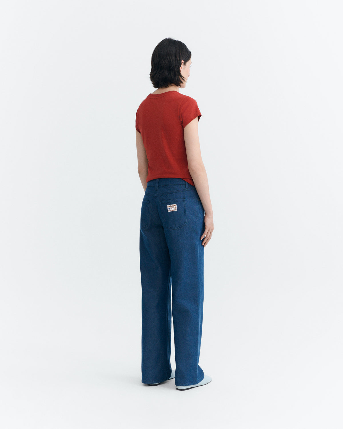 Jeans tiro bajo tinte natural  indigo Kettan sostenible - 4