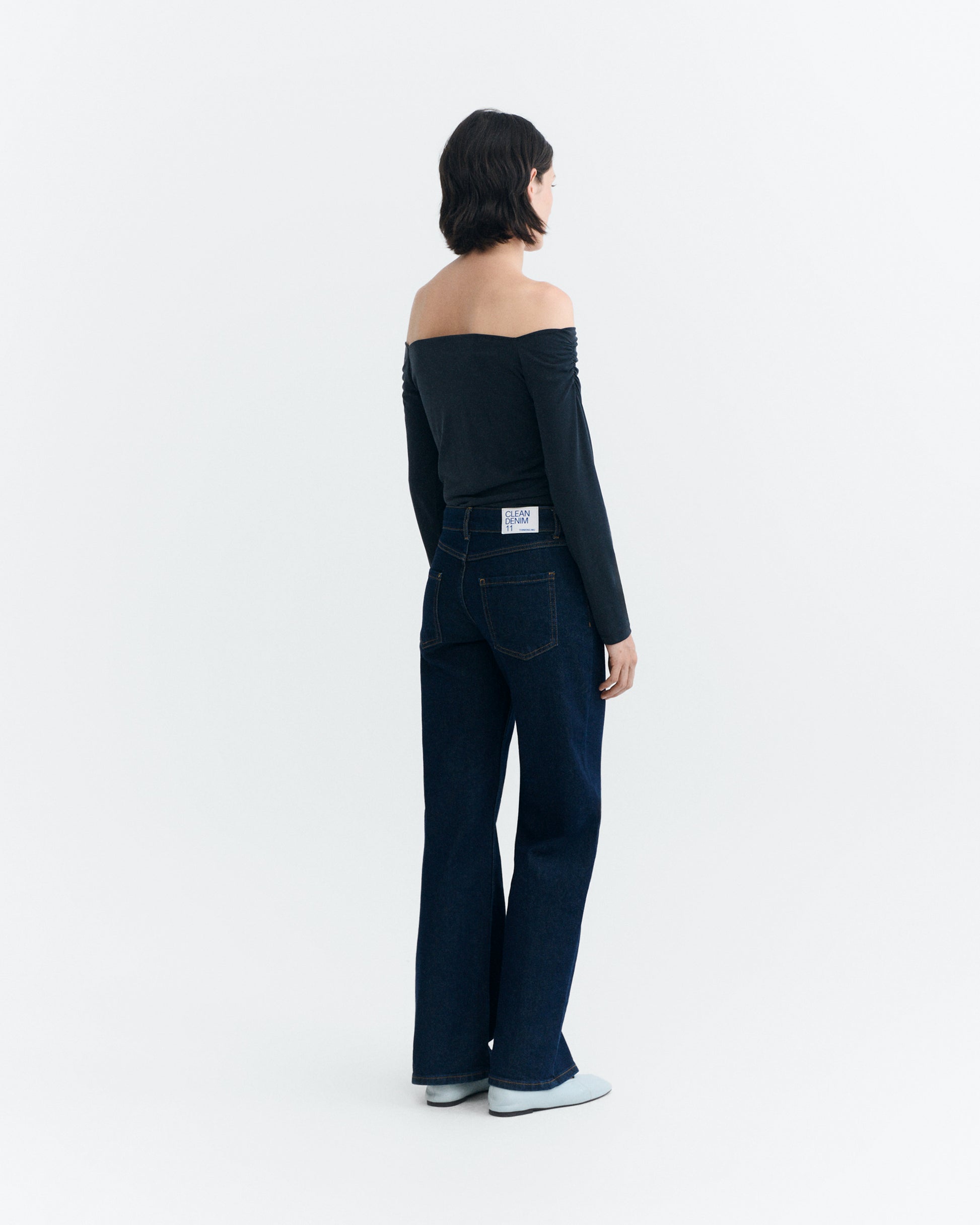 Jeans tiro bajo azul Kettan sostenible - 6