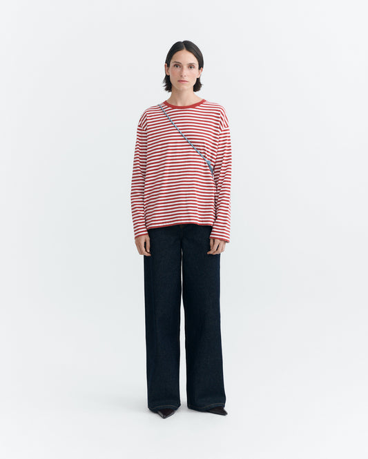 Jeans wide leg azul Hedda sostenible - 1