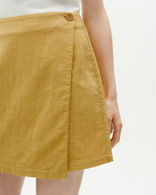 Falda amarilla Milena sostenible -2