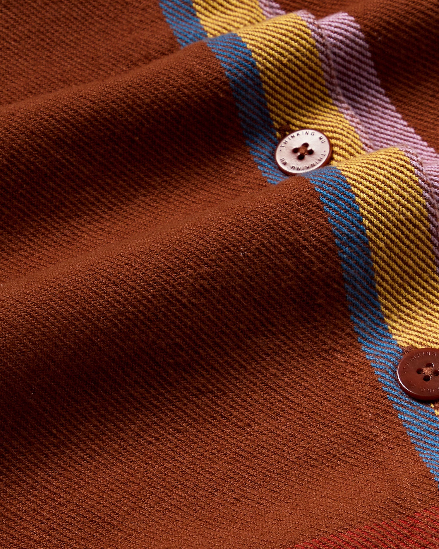 Falda marrón charlie blanket Iggy sostenible - silueta 2