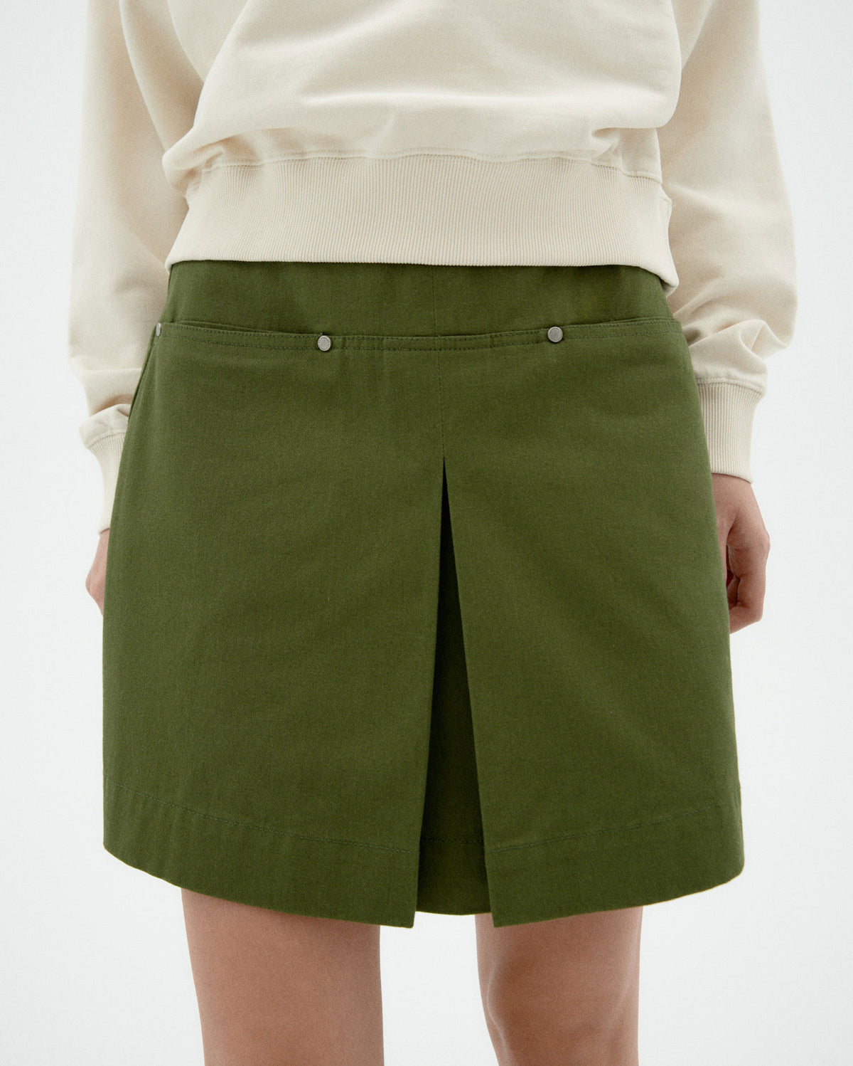 Falda verde Mabel sostenible-3