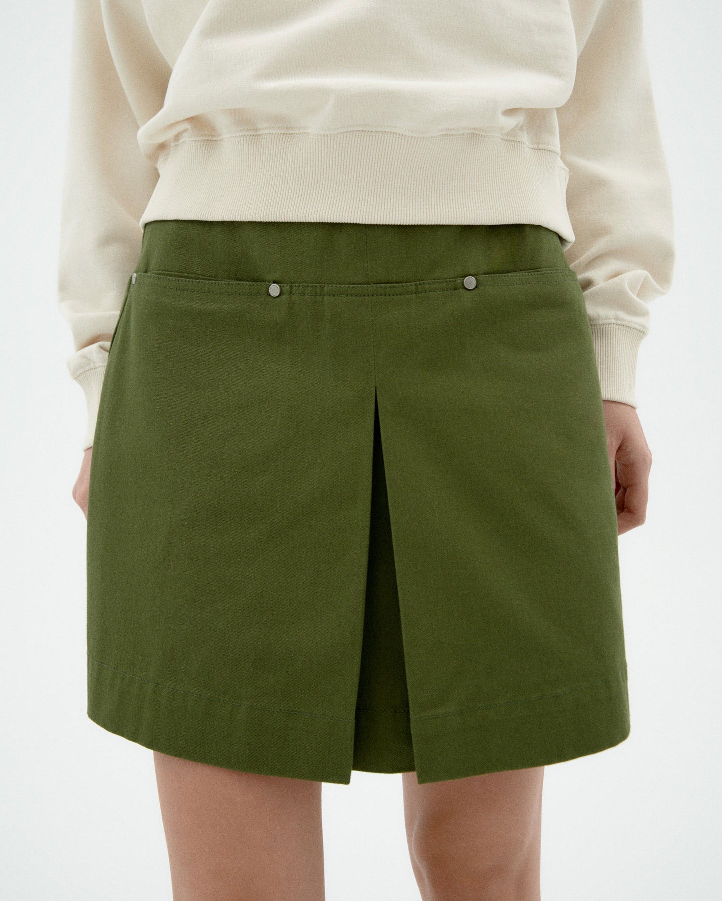 Falda verde Mabel sostenible-3