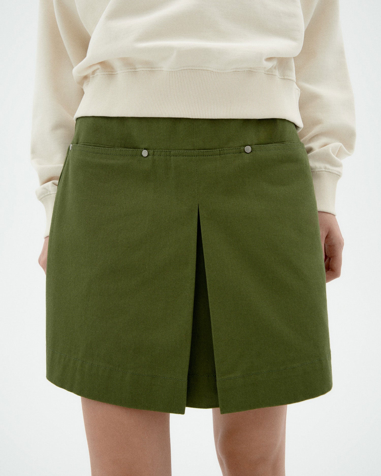 Falda verde Mabel sostenible-3