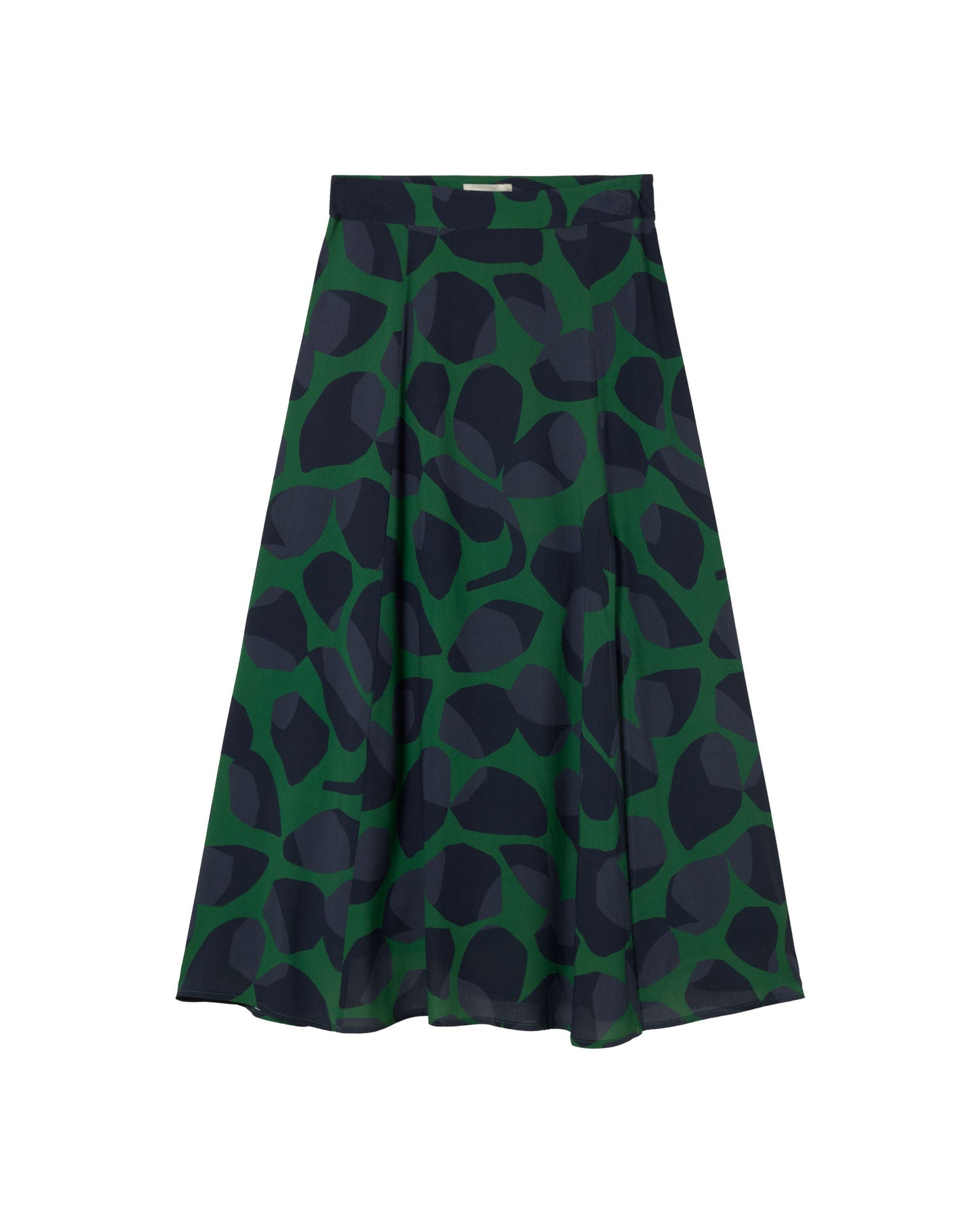 Falda verde leaf Tora sostenible - silueta 2