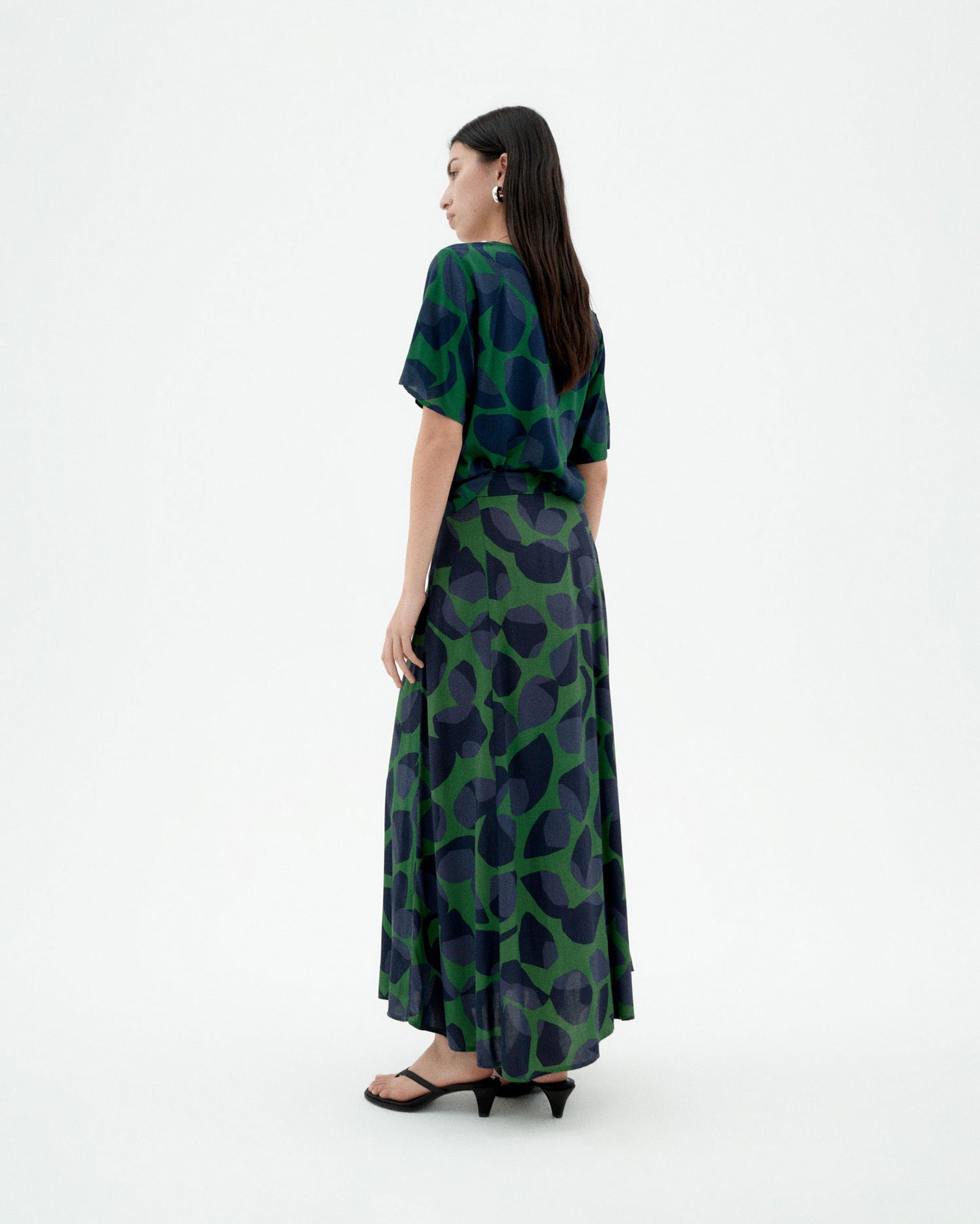 Falda verde leaf Tora sostenible-4