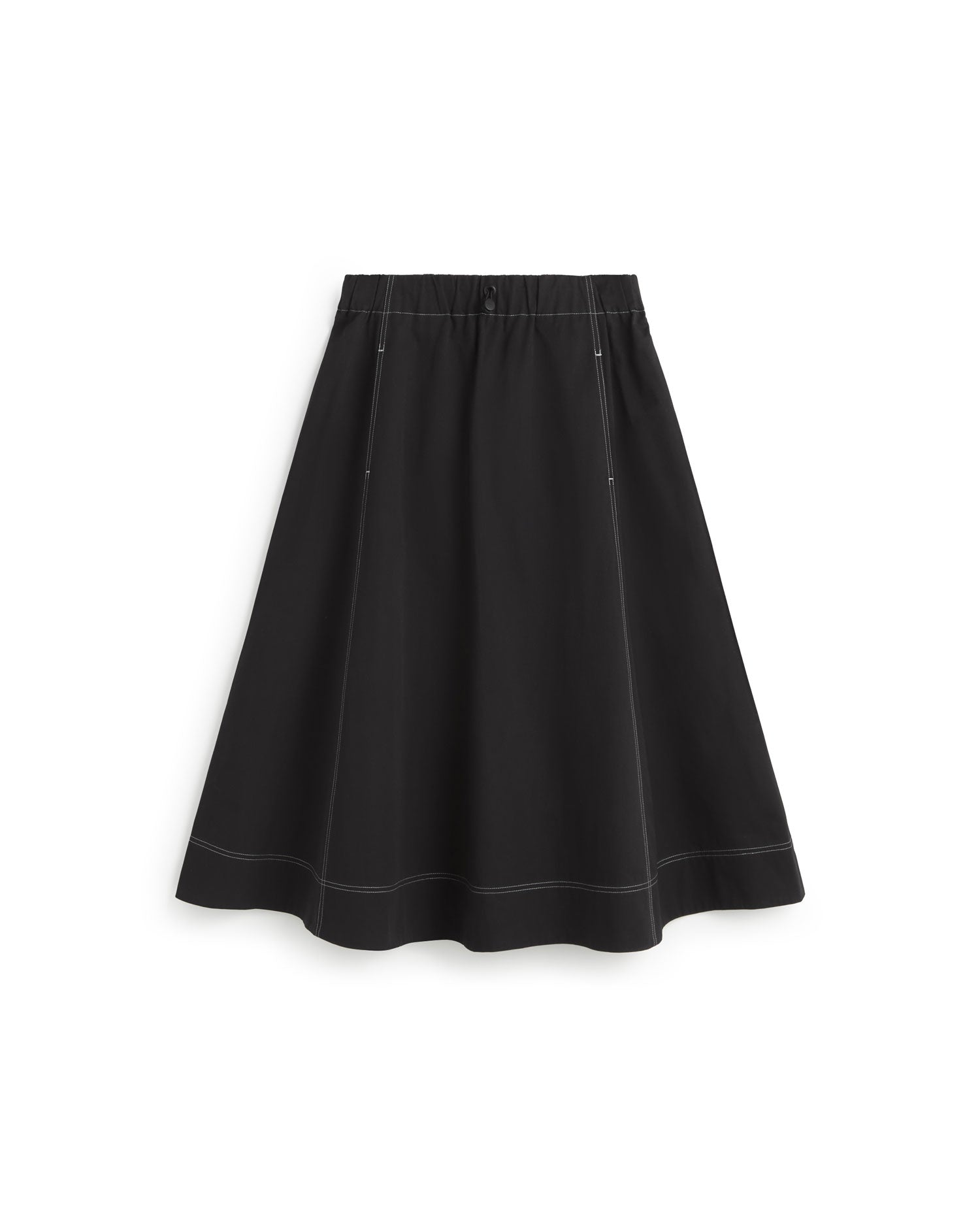 Paper Touch Olatz Long Black Women's Skirt - Thinking Mu – Thinking MU