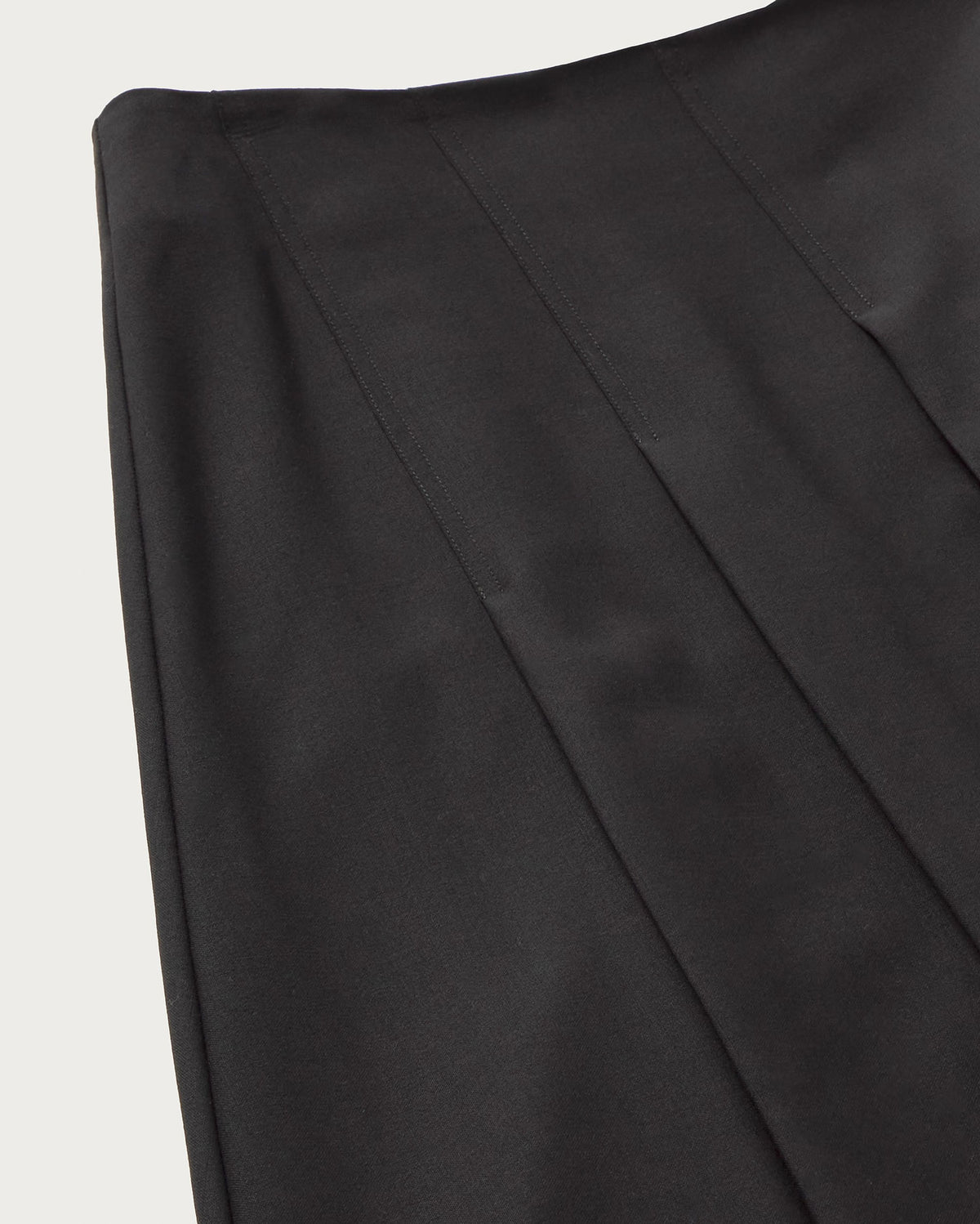 Falda midi lana fina Bahia sostenible silueta - 2