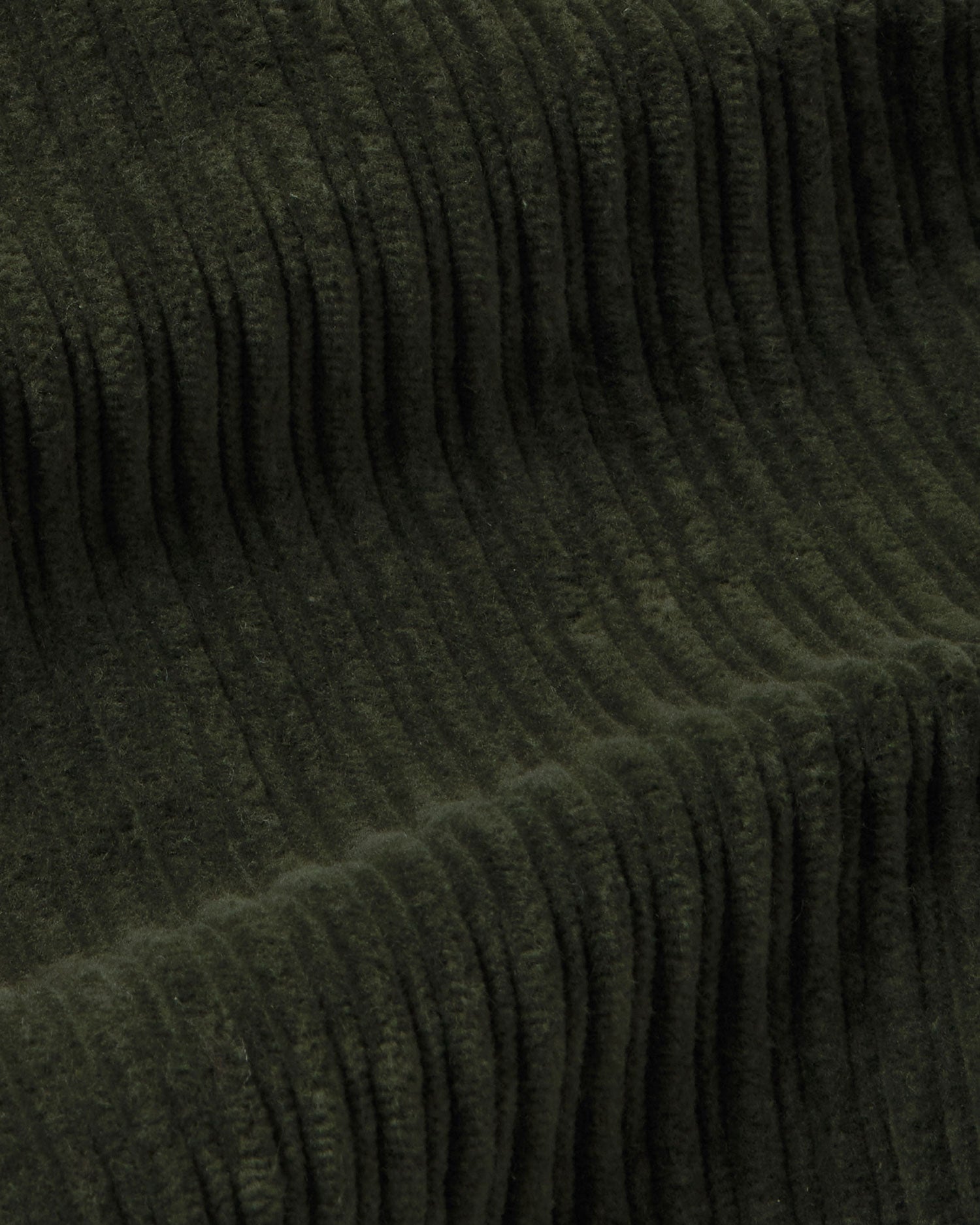 Falda mini pana verde Kimmy sostenible silueta - 2