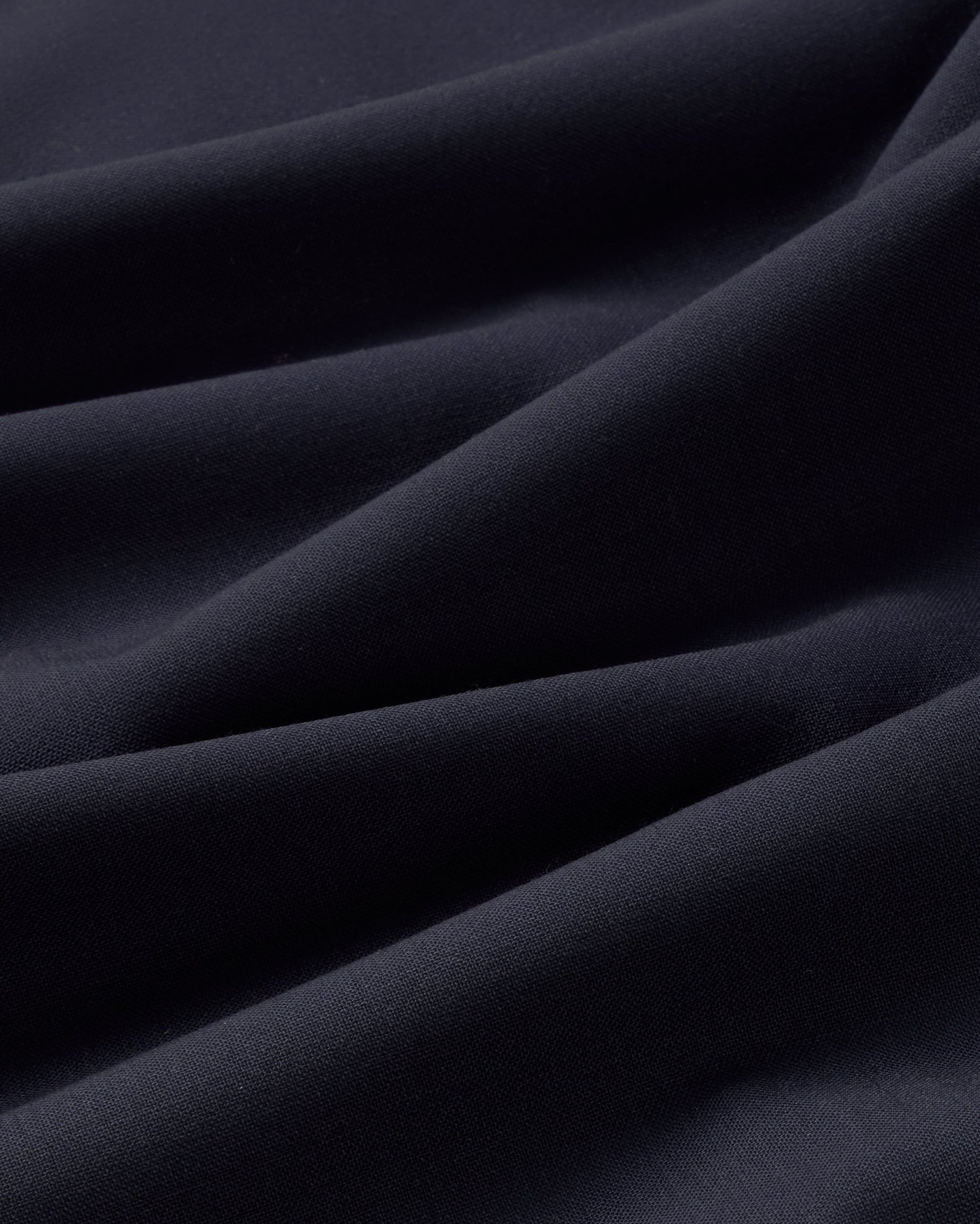 Falda midi lana fría navy Bahia sostenible silueta - 3