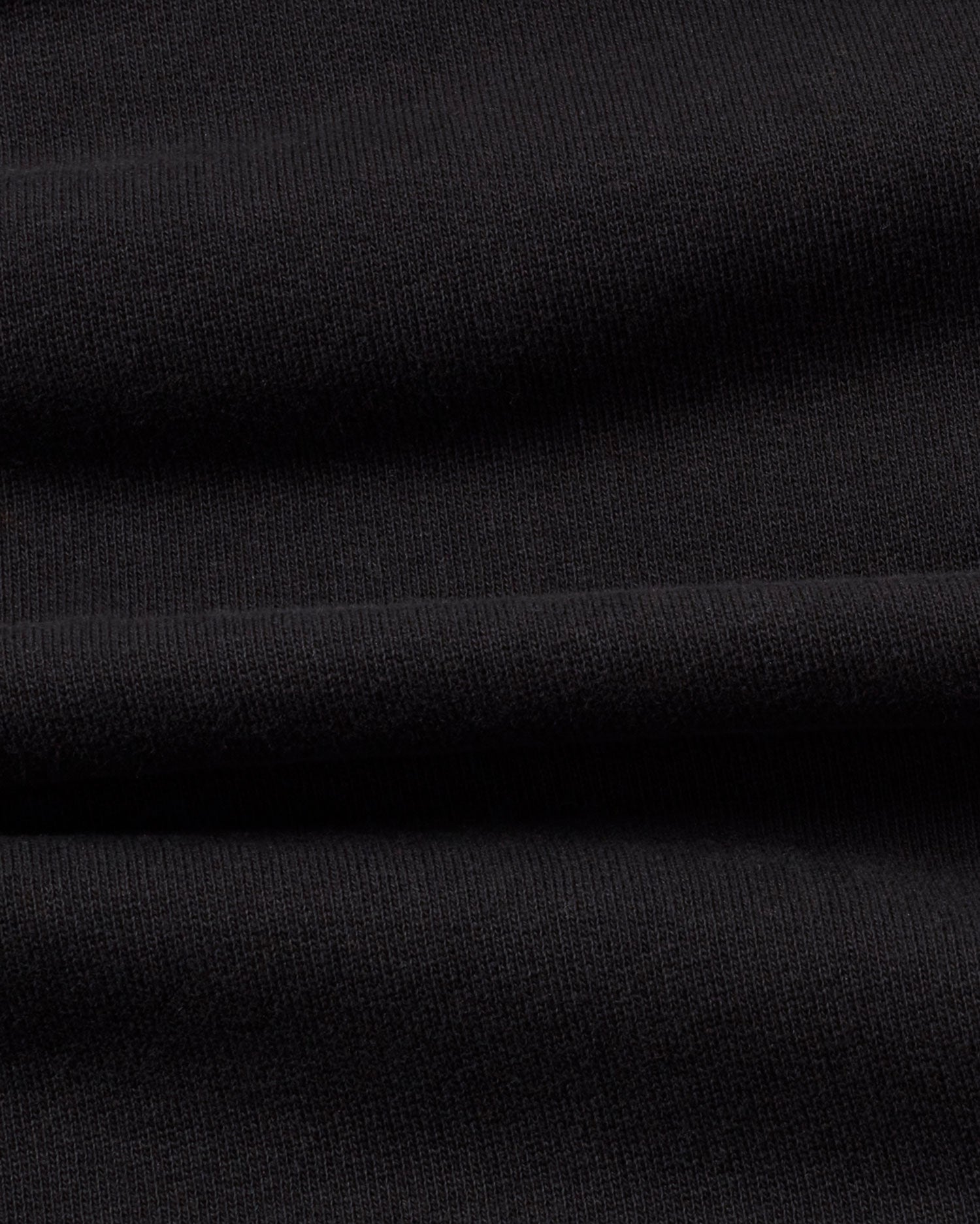 Sudadera negra New sol sostenible  - silueta 1