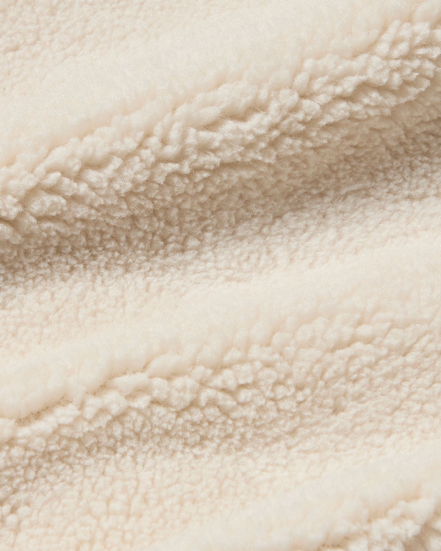 Chaleco crudo borreguito Jay sostenible - silueta 3