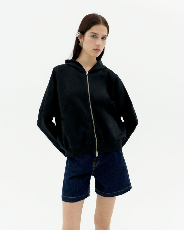 Sustainable Sweater Black Yoon Woman Thinking Mu – Thinking MU