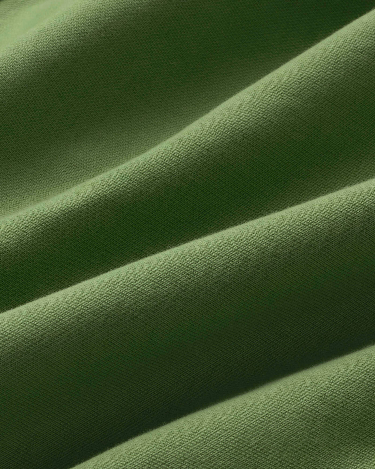 Sudadera verde Pippa sostenible silueta - 2