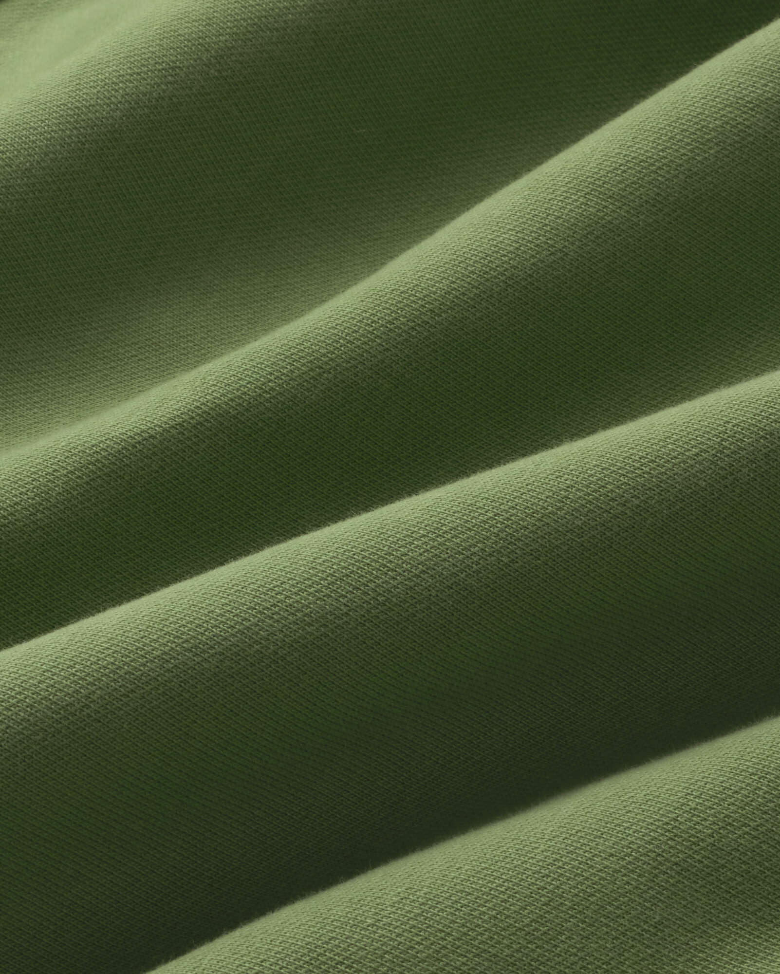 Sudadera verde Pippa sostenible silueta - 2