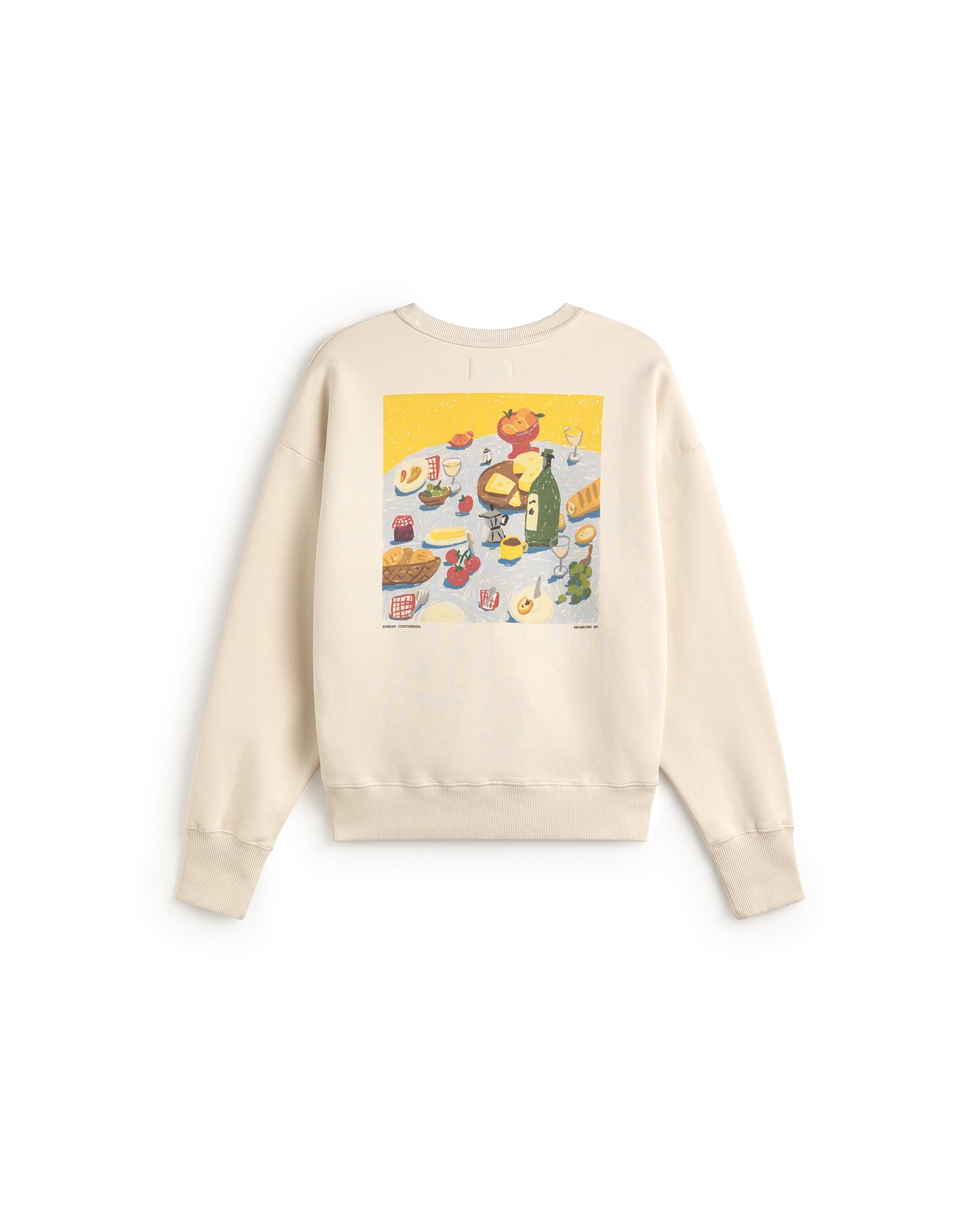Sudadera costumbres Jodie sostenible silueta - 3