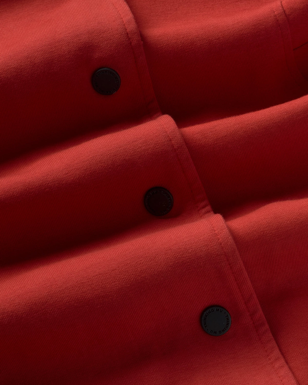 Chaqueta roja Maisie sostenible silueta - 2