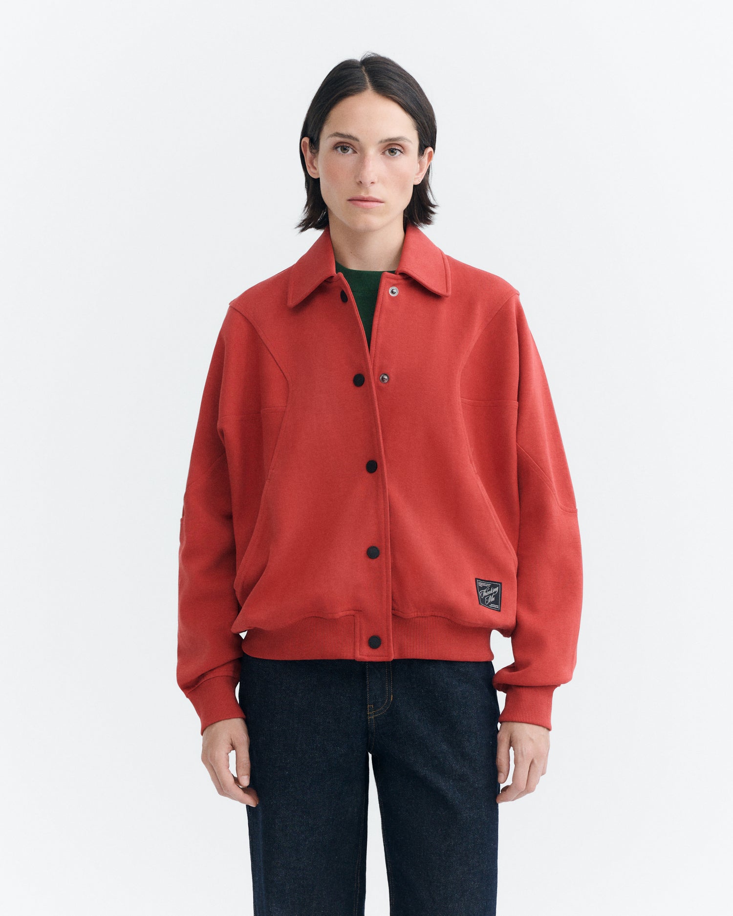 Chaqueta roja Maisie sostenible - 2