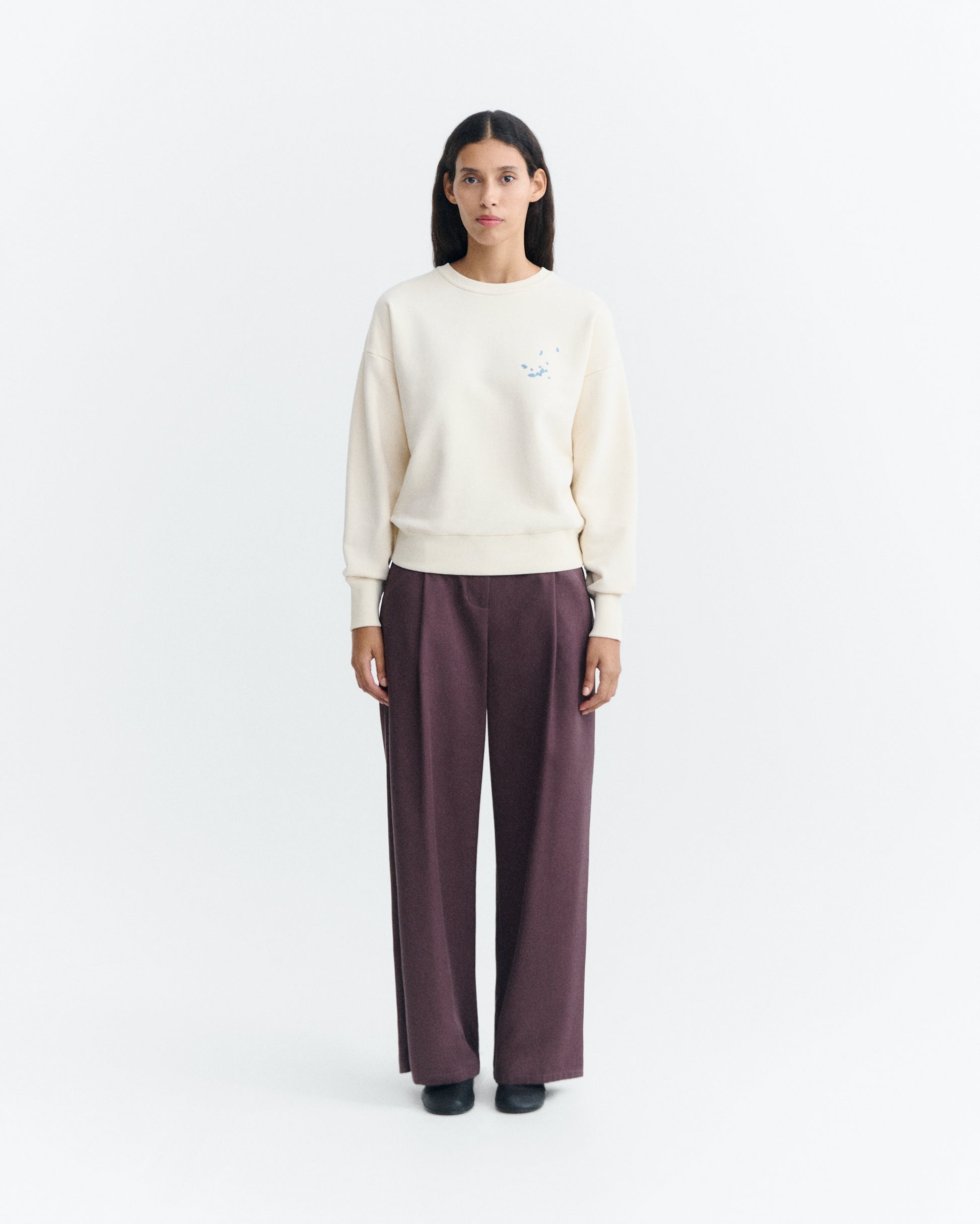 Sudadera cruda dandelion Jodie sostenible - 1