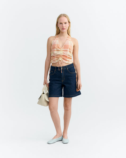 Shorts relaxed vaquero Luisa sostenible - 1
