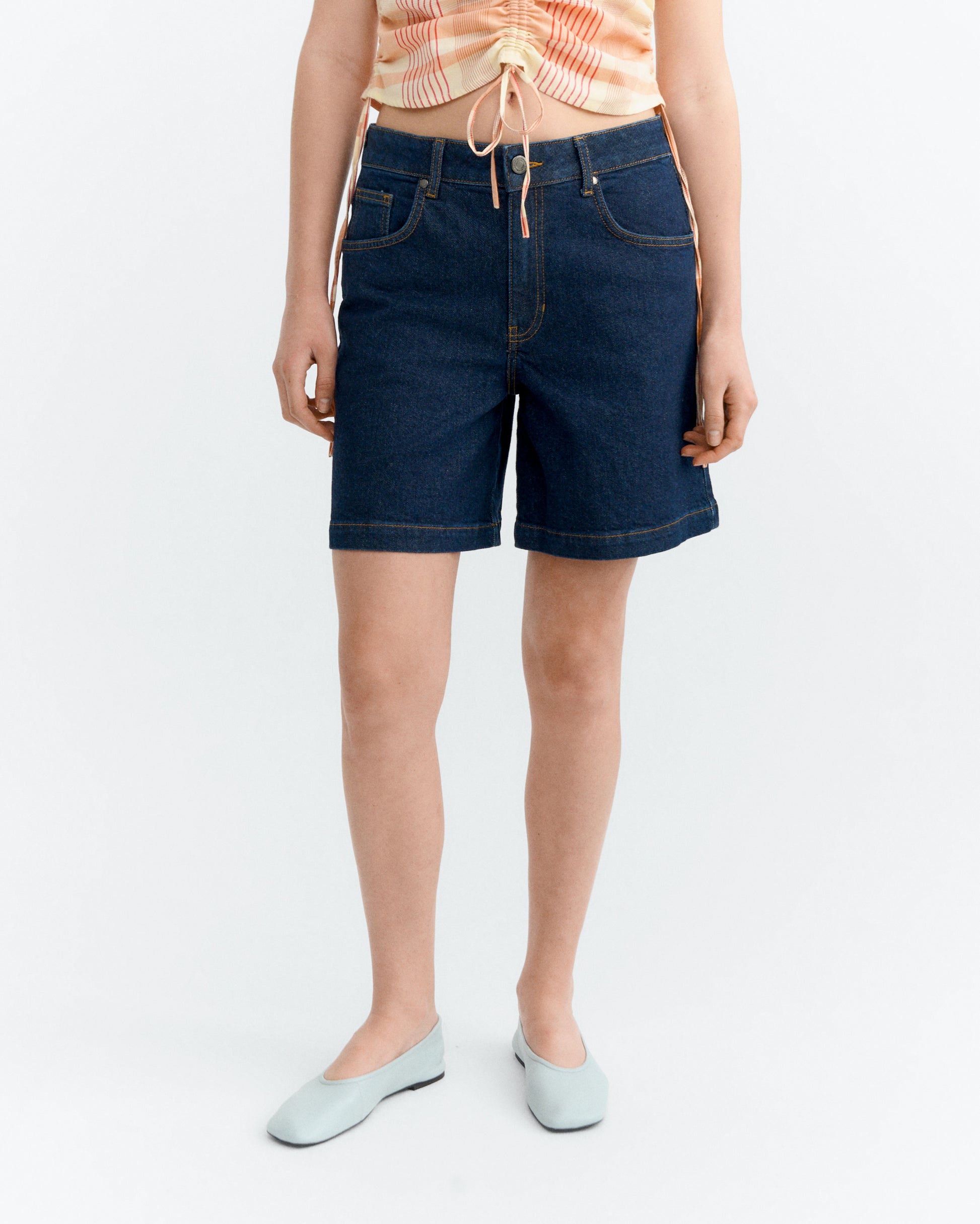 Shorts relaxed vaquero Luisa sostenible - 2