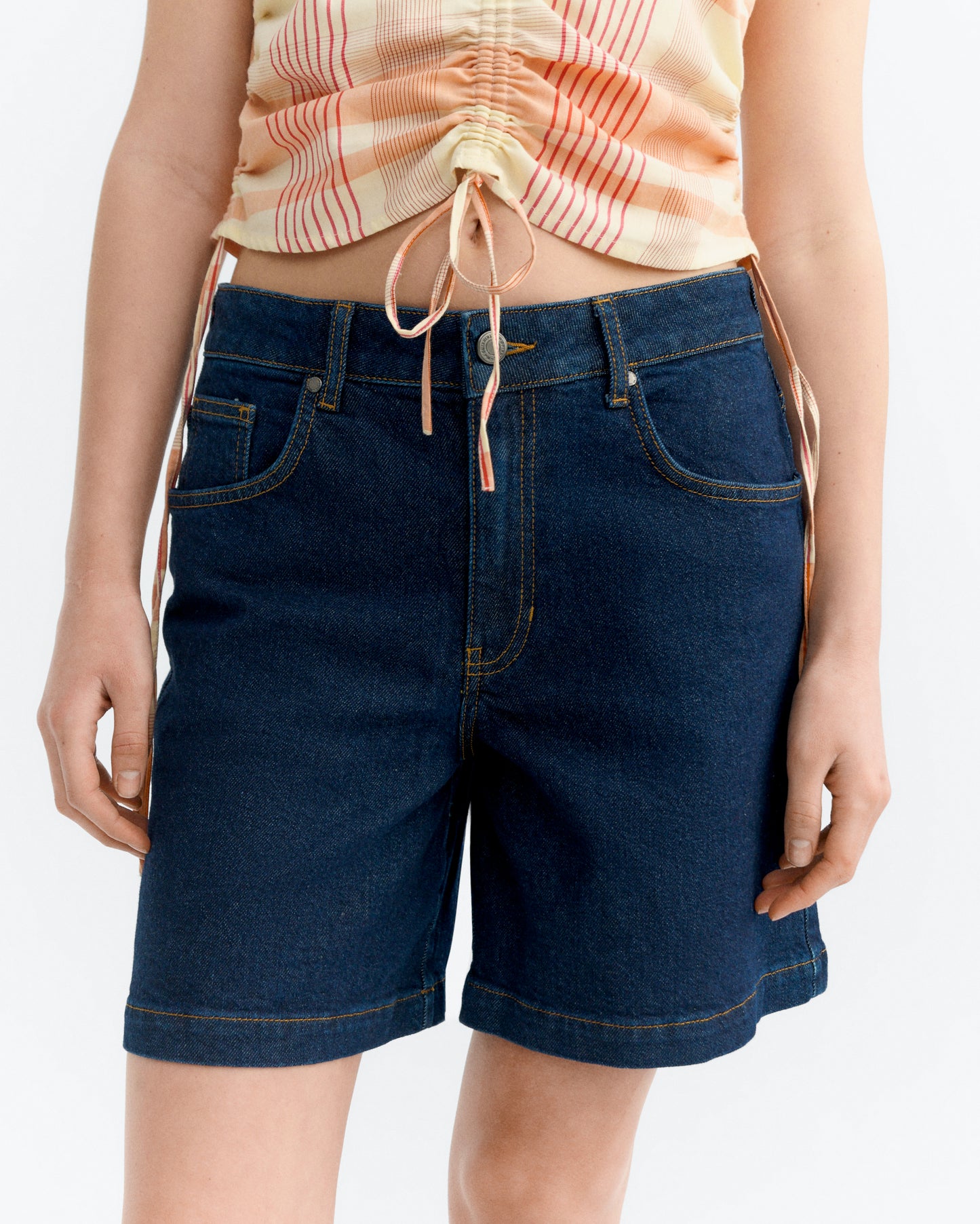 Shorts relaxed vaquero Luisa sostenible - 3