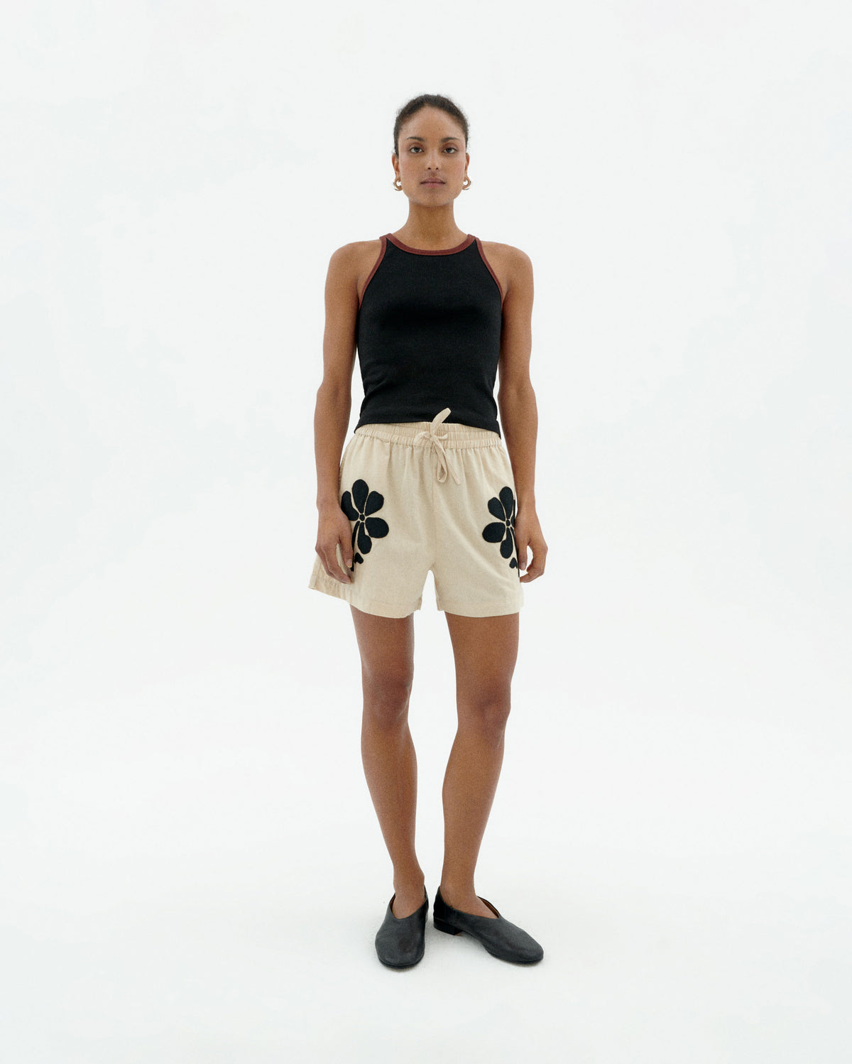 Short crudo marygold Geranio sostenible-2