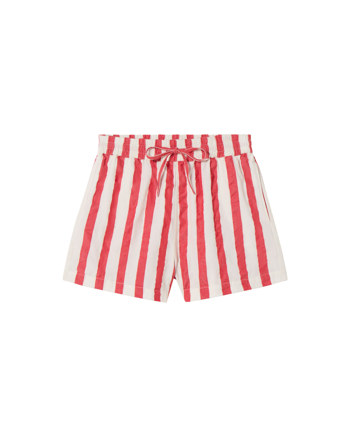 Short rayas rojas Geranio sostenible - silueta 1