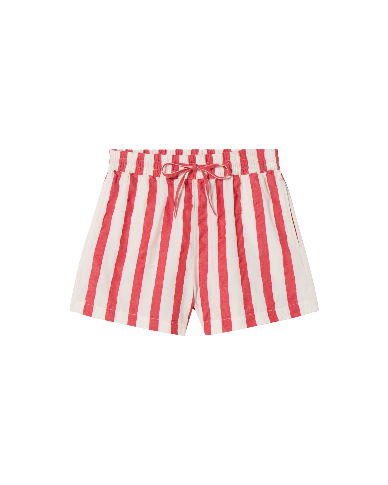 Short rayas rojas Geranio sostenible - silueta 1