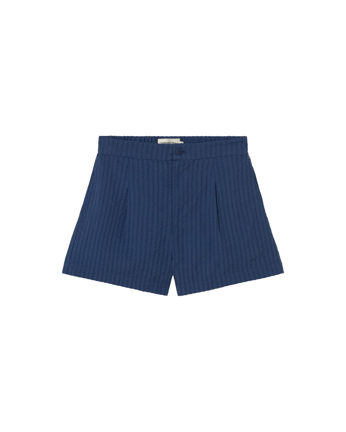Short azul Narciso sostenible - silueta 1
