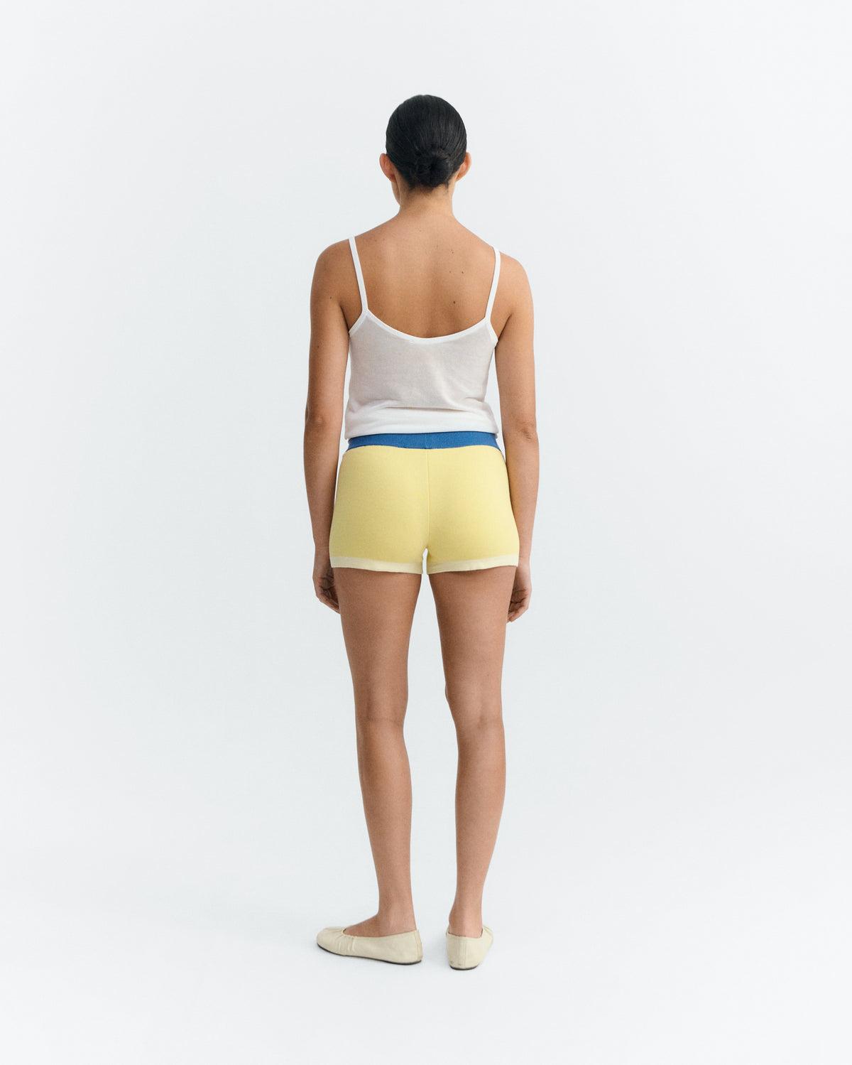 Culottes punto amarillo Rudy sostenible - 4