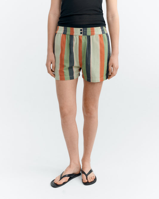 Shorts rayas multicolor Narciso sostenible - 2