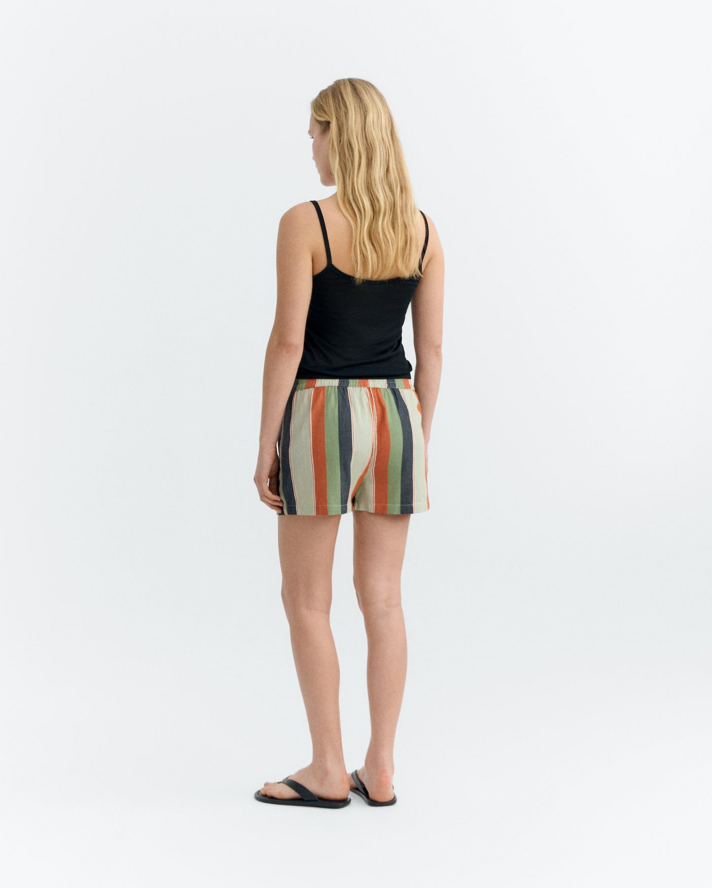 Shorts rayas multicolor Narciso sostenible - 4