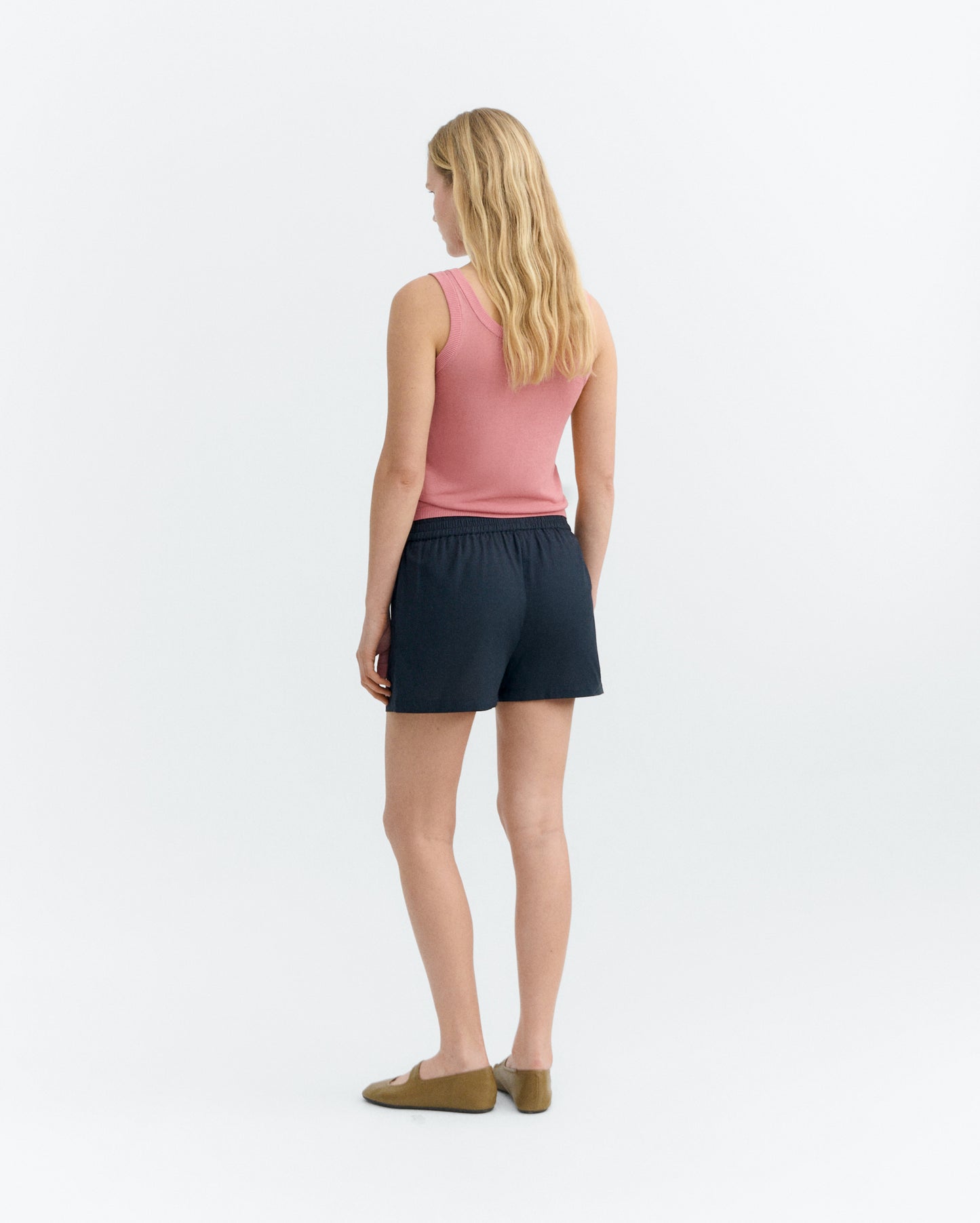 Shorts bordado a mano fish Geraldine sostenible - 4