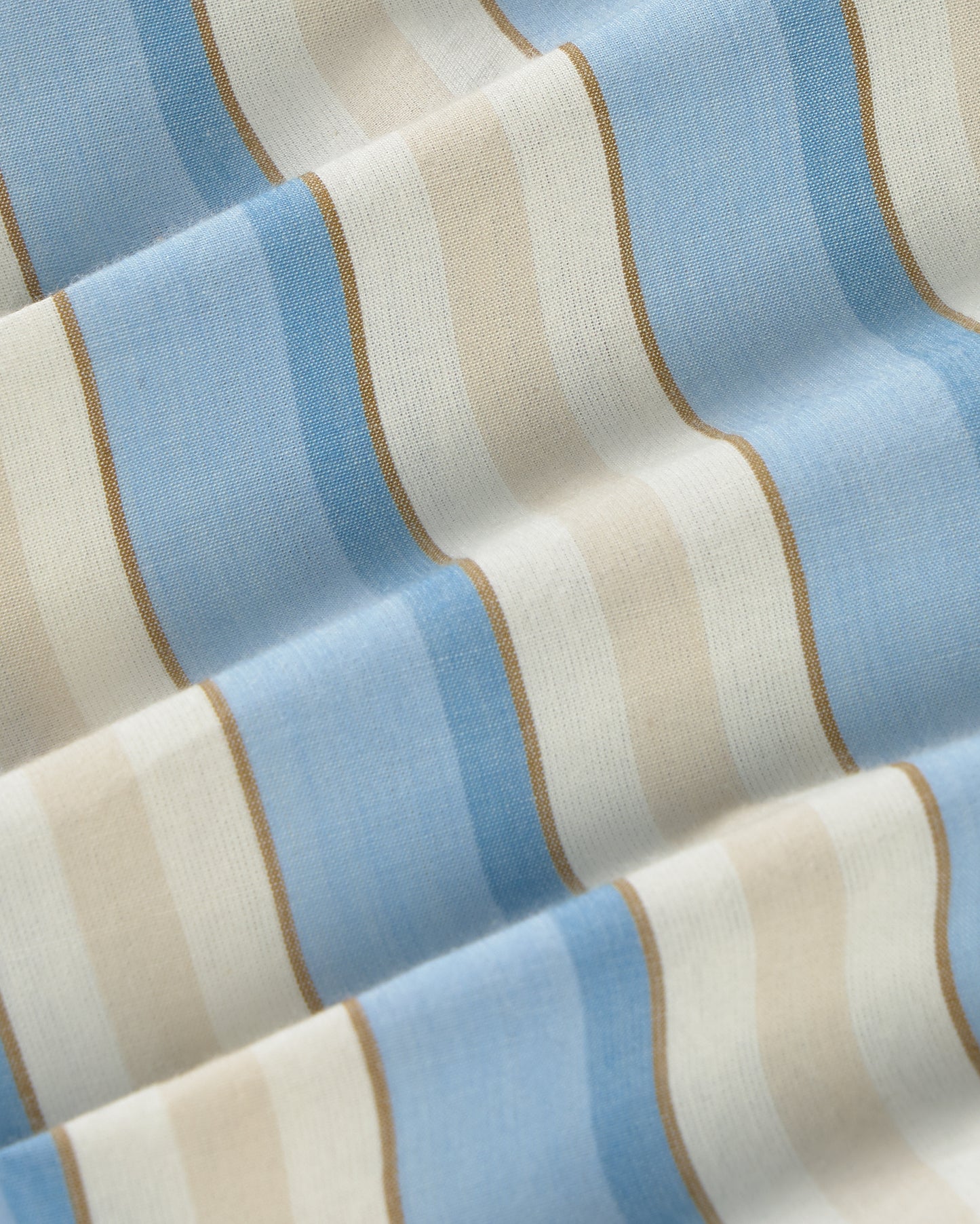 Shorts rayas azul Ger sostenible silueta - 2