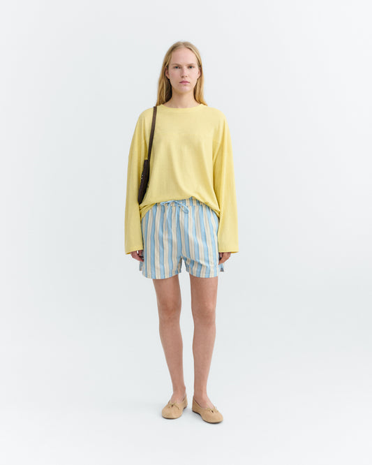 Shorts rayas azul Ger sostenible - 1