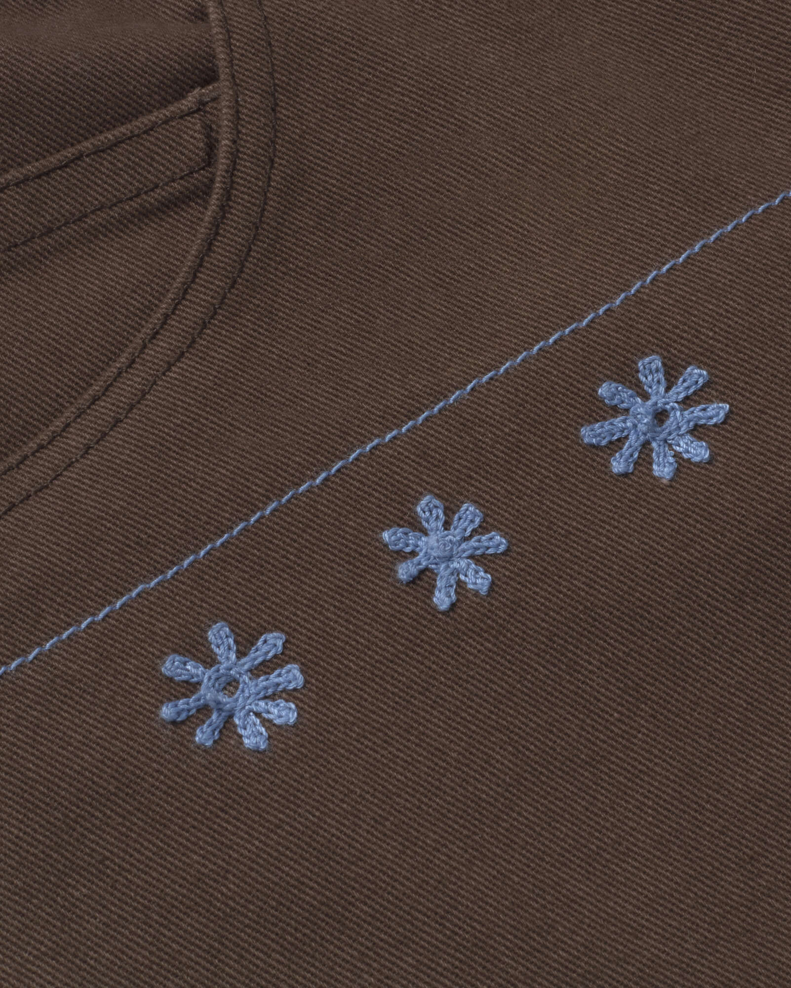 Shorts bordado a mano sole mio Luisa sostenible silueta - 2