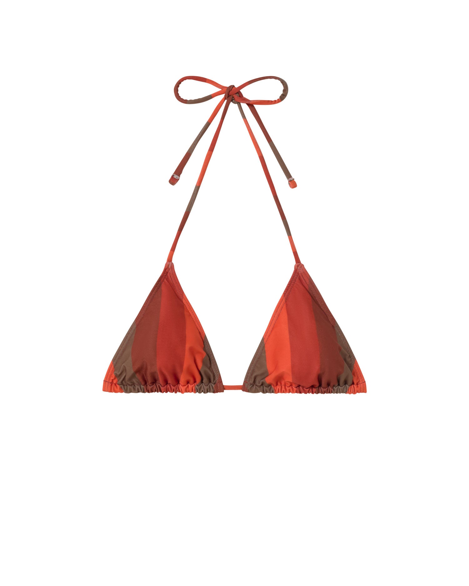 Top bikini multicolor firesand Calabria sostenible - silueta 1