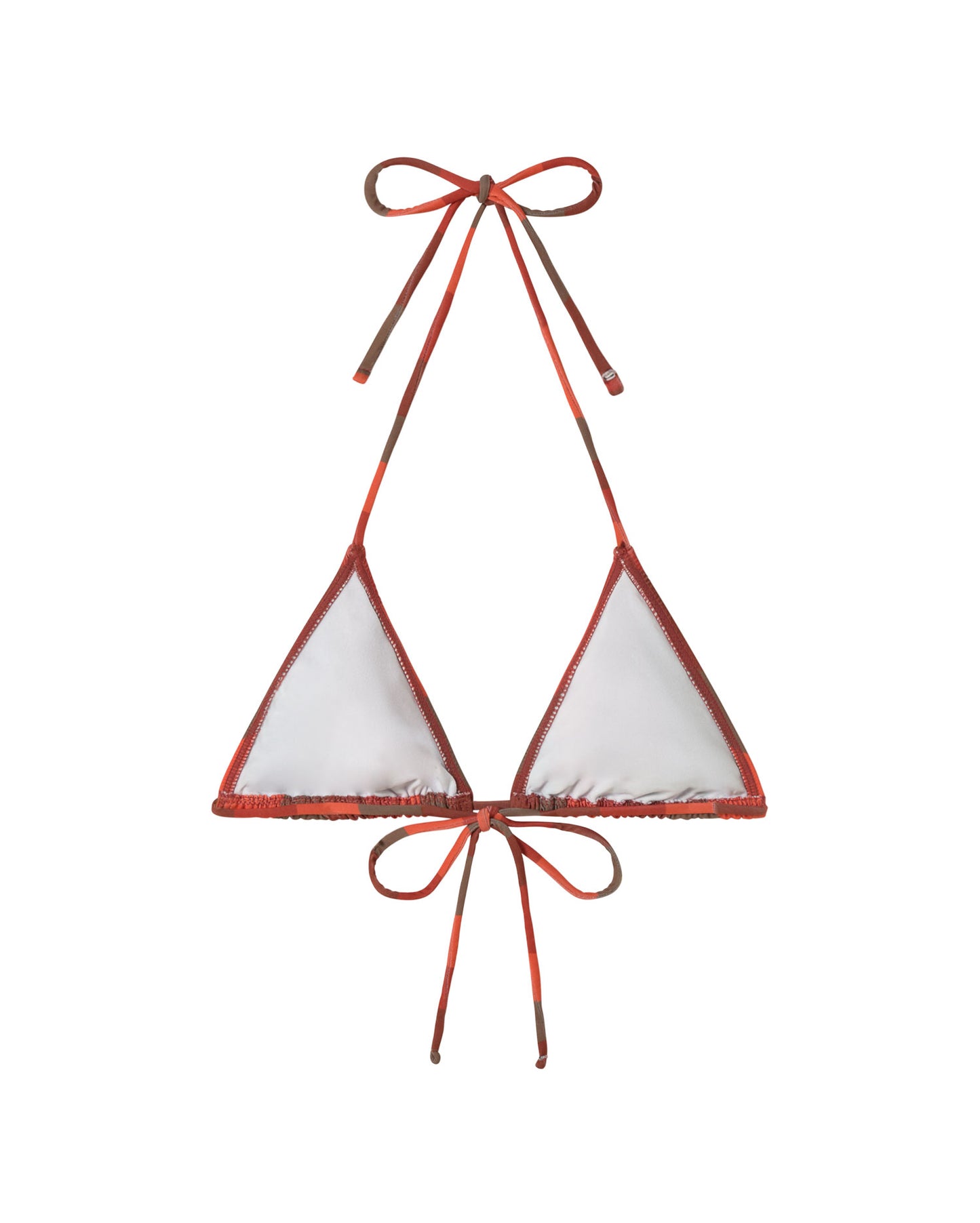 Top bikini multicolor firesand Calabria sostenible - silueta 2
