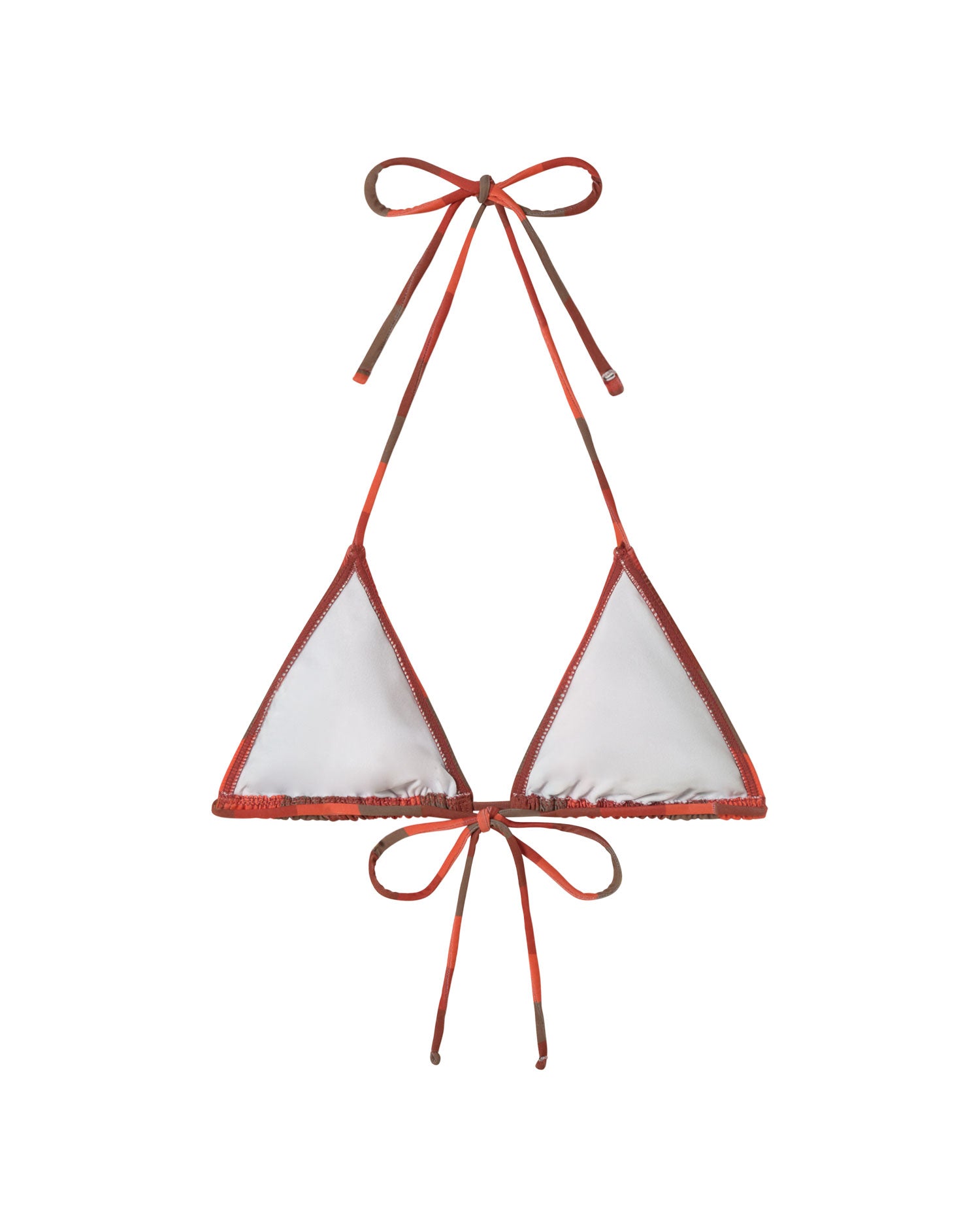 Top bikini multicolor firesand Calabria sostenible - silueta 2
