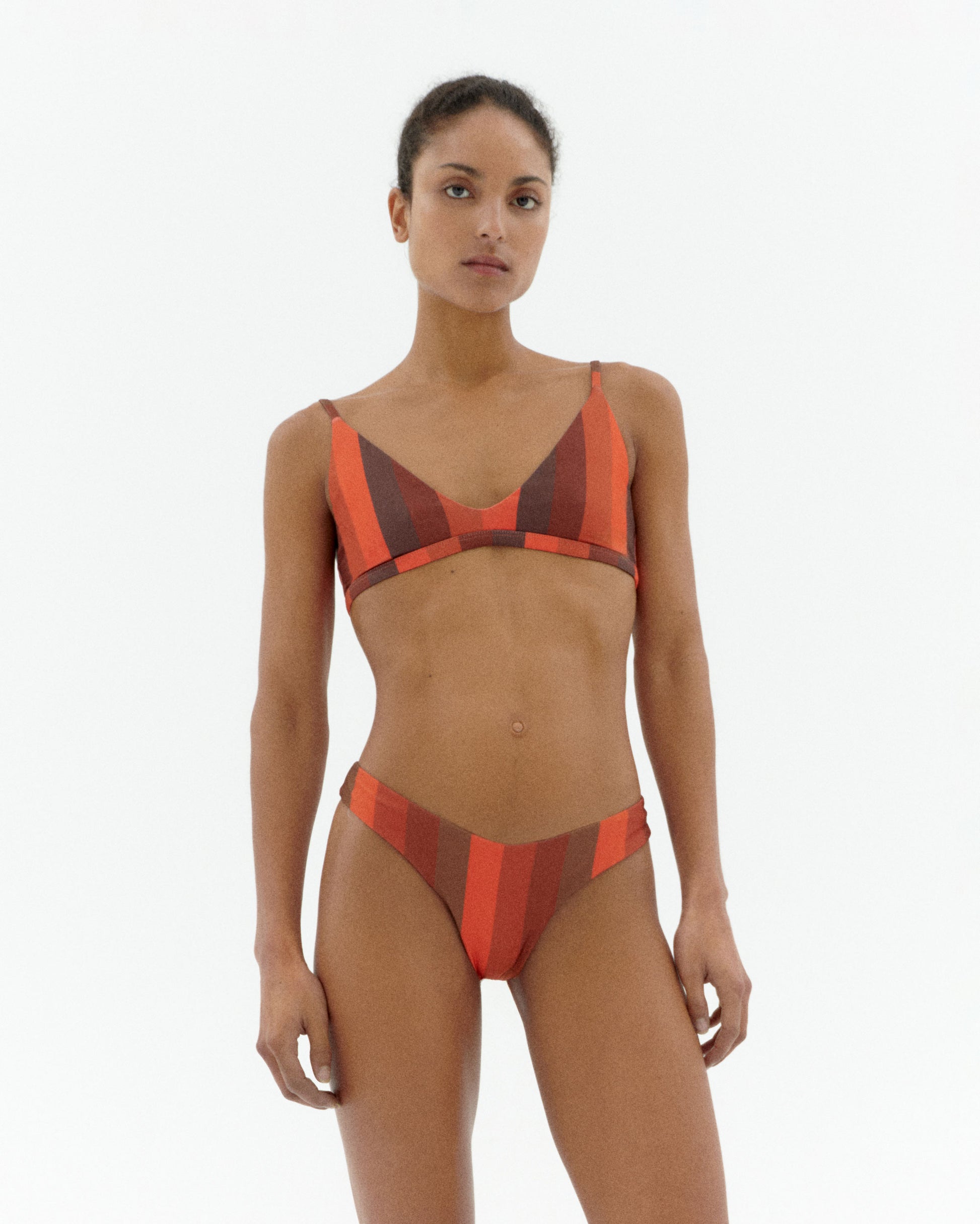 Top bikini multicolor firesand Tropea sostenible-1