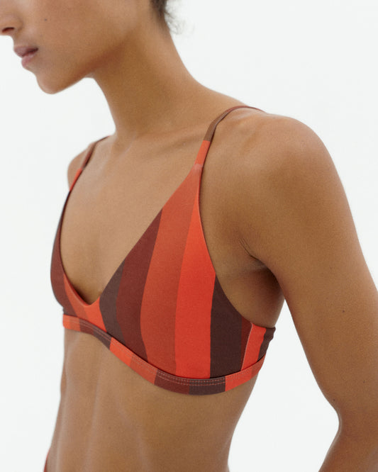 Top bikini multicolor firesand Tropea sostenible-3