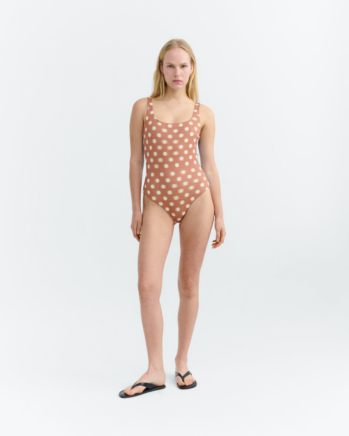 Bañador bicolor lunares Amalfi sostenible - 2