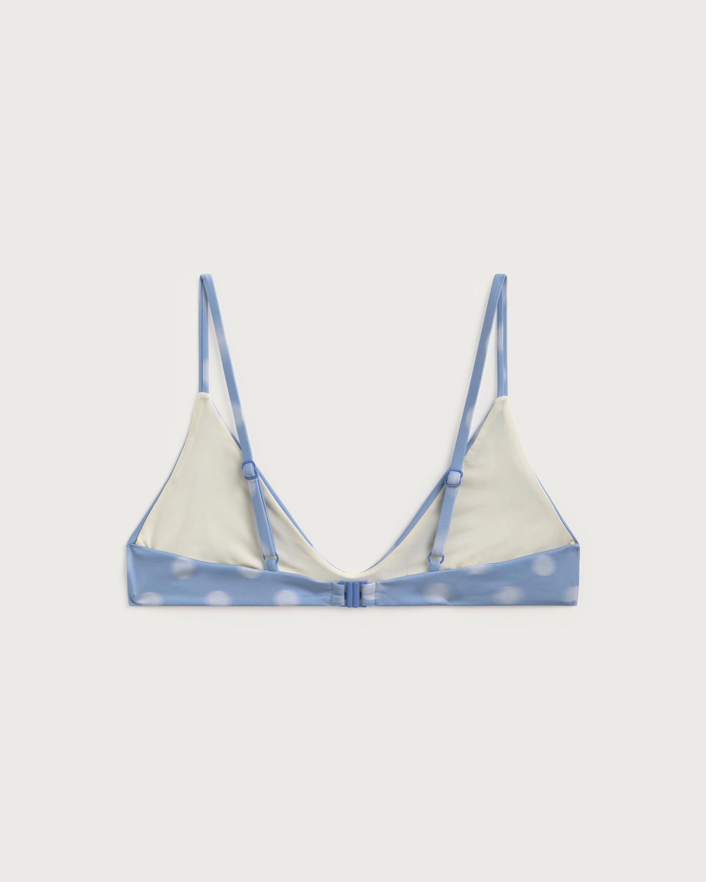 Braguita bikini lunares azul Positano sostenible silueta - 3