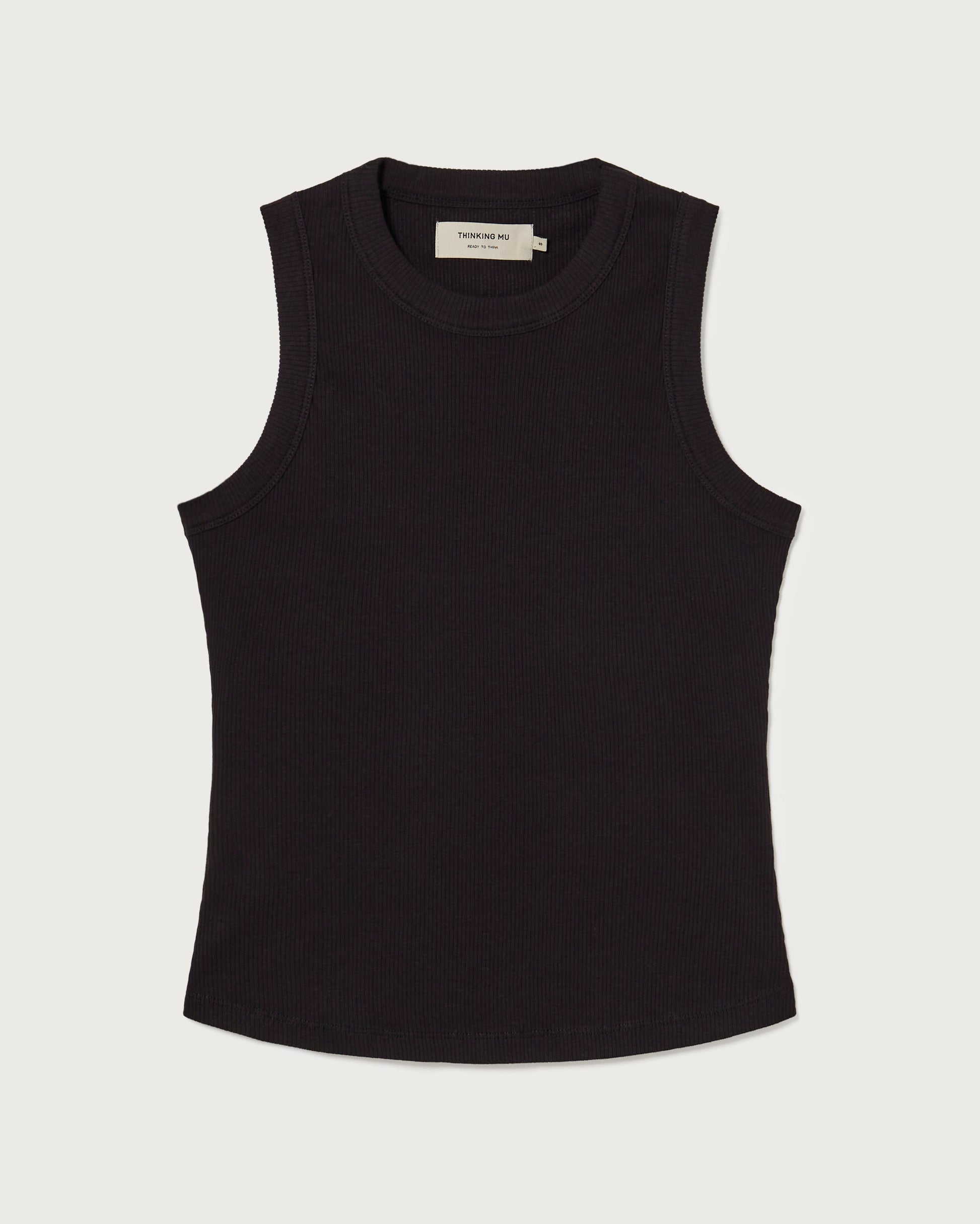 Top negro Juliette sostenible  - silueta 1