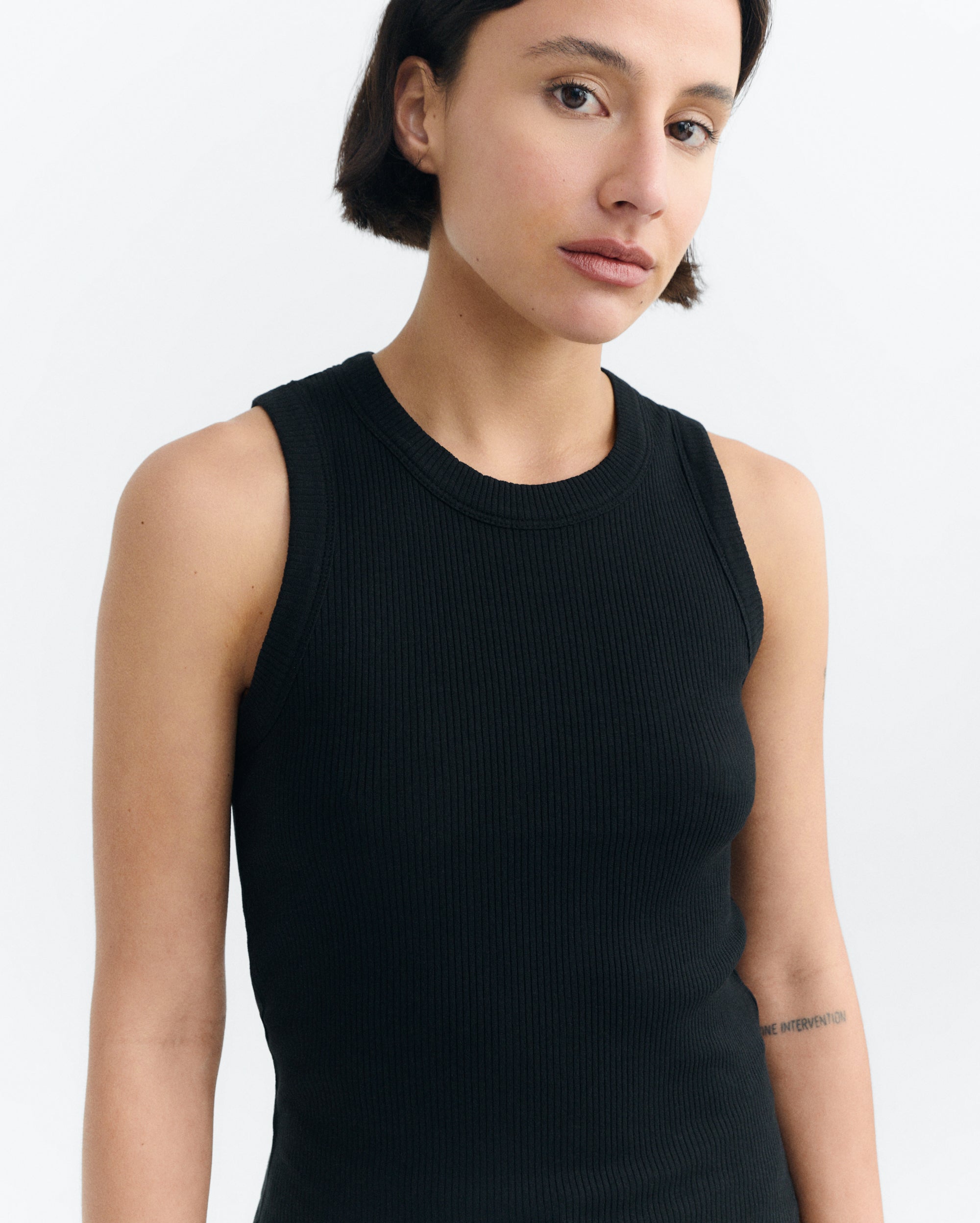 トップス UNOF PLEATS TANK TOP LW1BSAS_0002_1?size=1200,1200