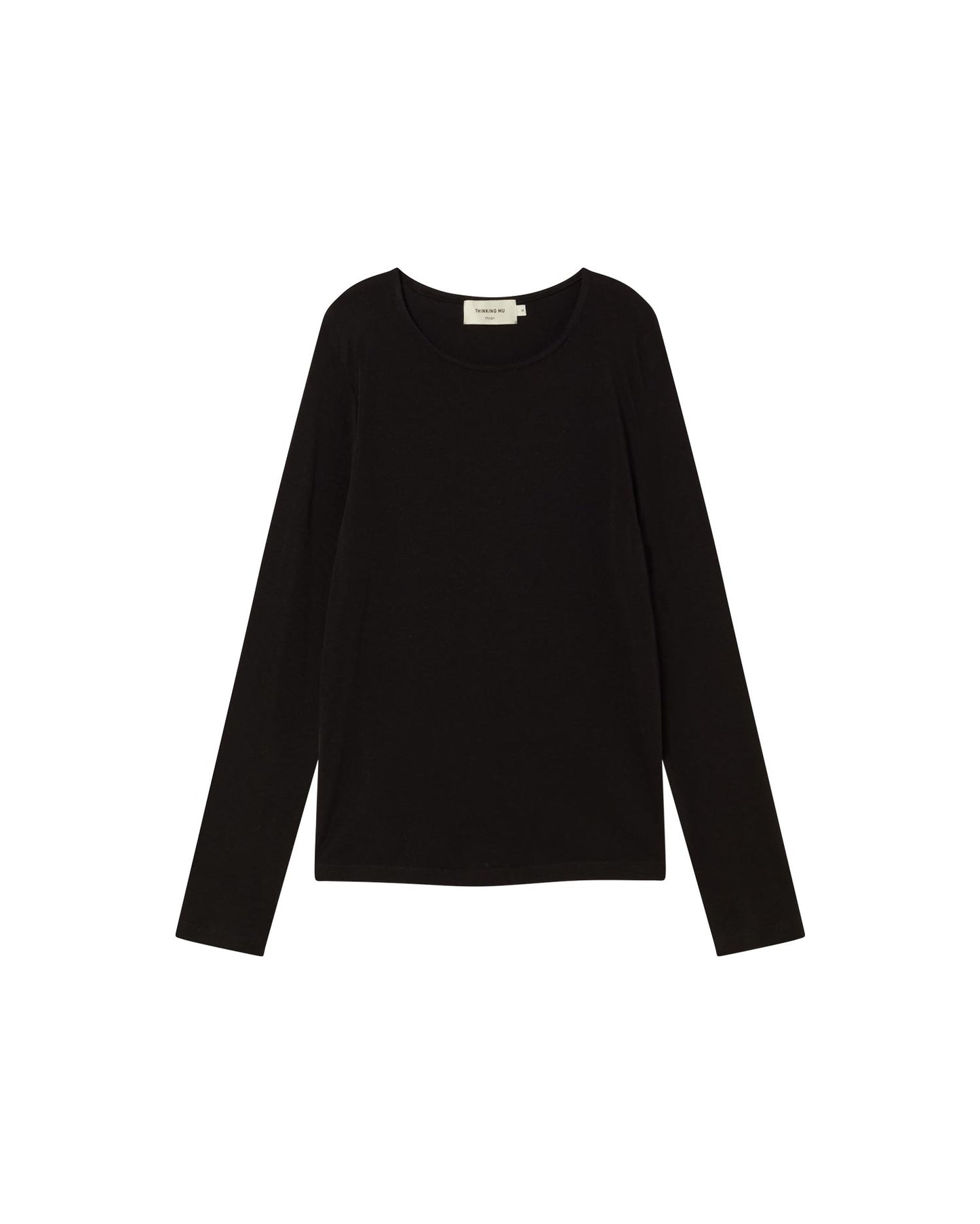 Top negro cachemire Brisa sostenible - silueta 6